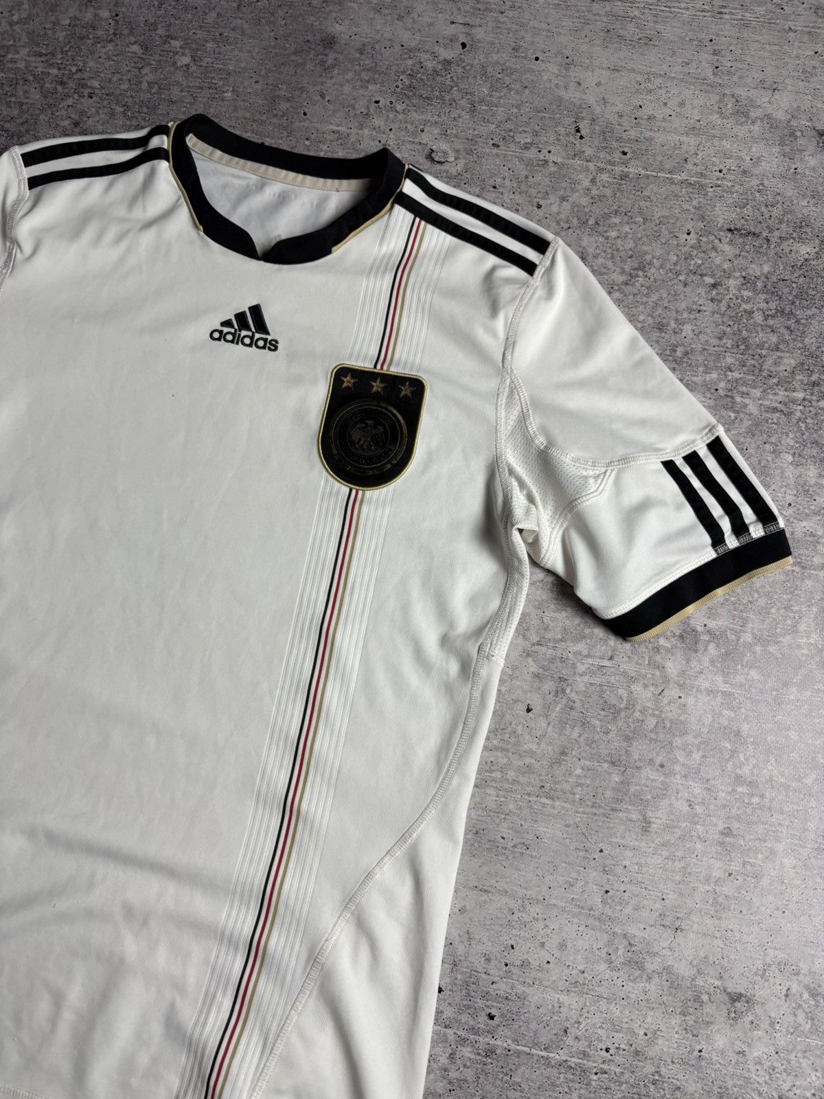 Adidas Adidas Deutscher Vintage Soccer Jersey Size US M / EU 48-50 / 2 - 2 Thumbnail