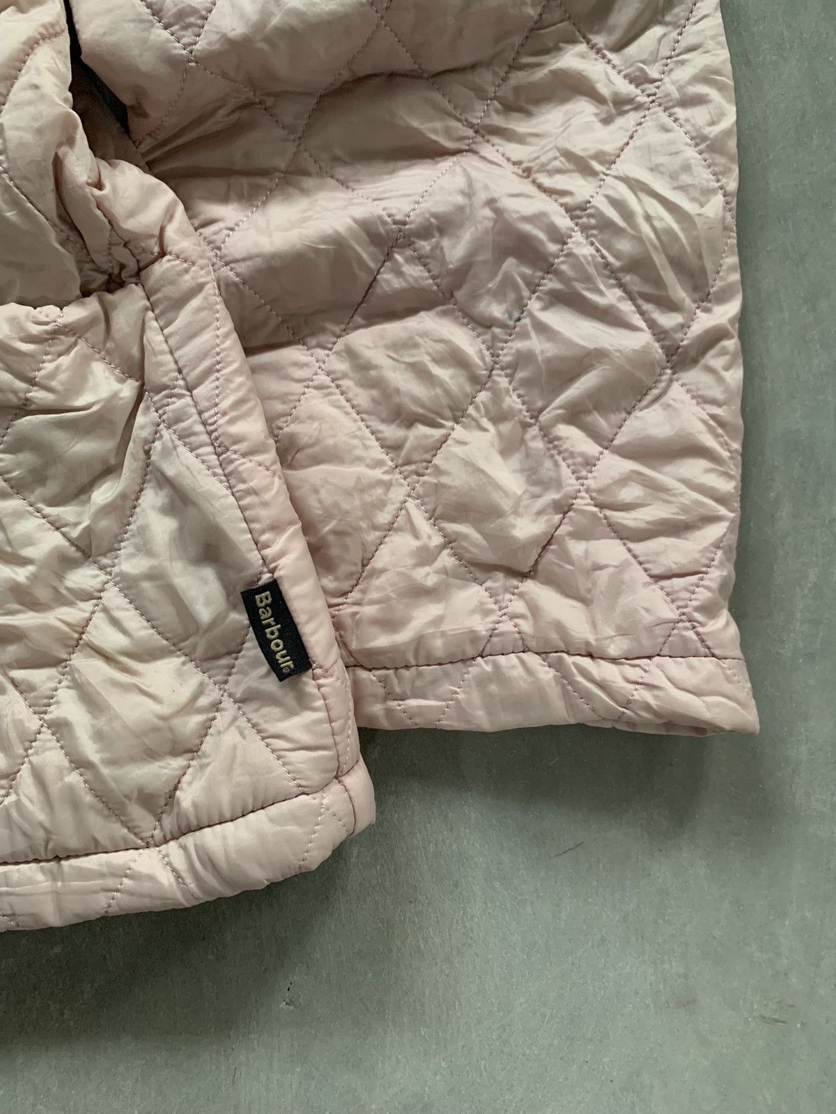 Barbour Vintage Barbour Pink Quilted Utility Jacket Size US XL / EU 56 / 4 - 7 Thumbnail