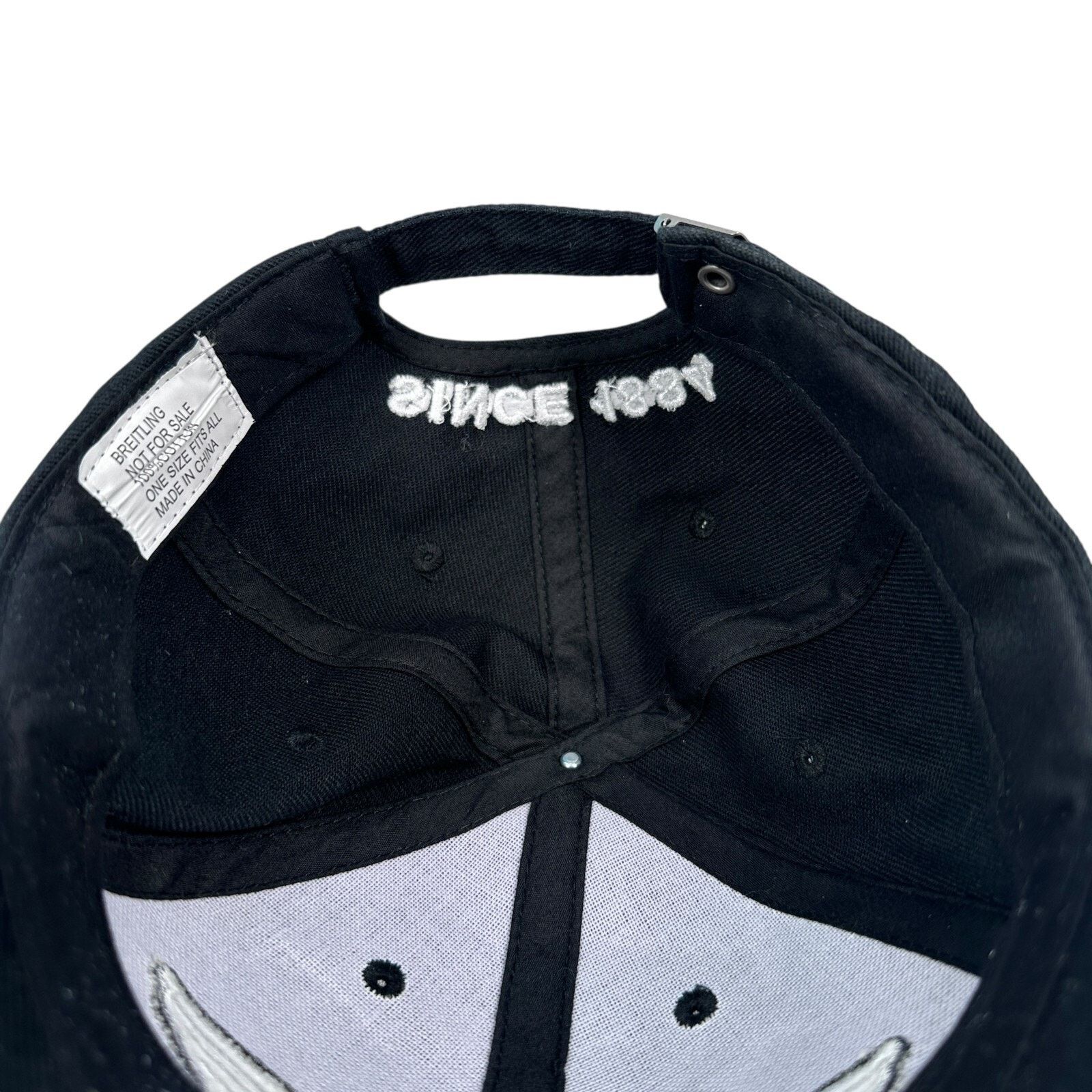 Breitling Breitling Strapback Hat Golf Sailing Cap Men's Black Cotton Size ONE SIZE - 8 Thumbnail