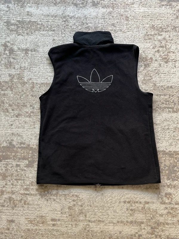 Adidas Adidas Fleece Vest 2020 Sz 38 / M Black Reflective Size US M / EU 48-50 / 2 - 2 Thumbnail