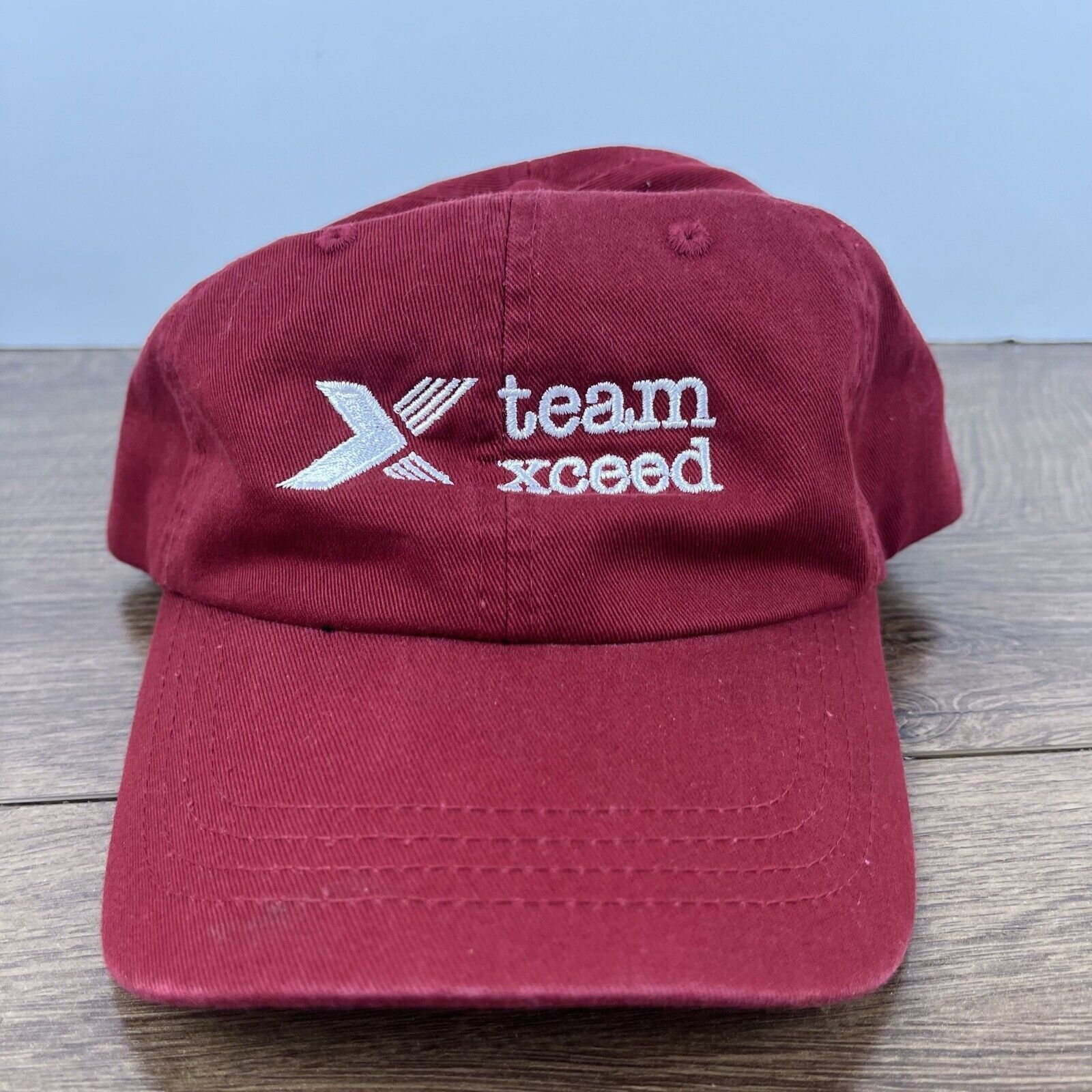 Other Team Xceed Hat Xceed Red Cap Hat Adjustable Hat Red Adult Ha Size ONE SIZE - 2 Thumbnail
