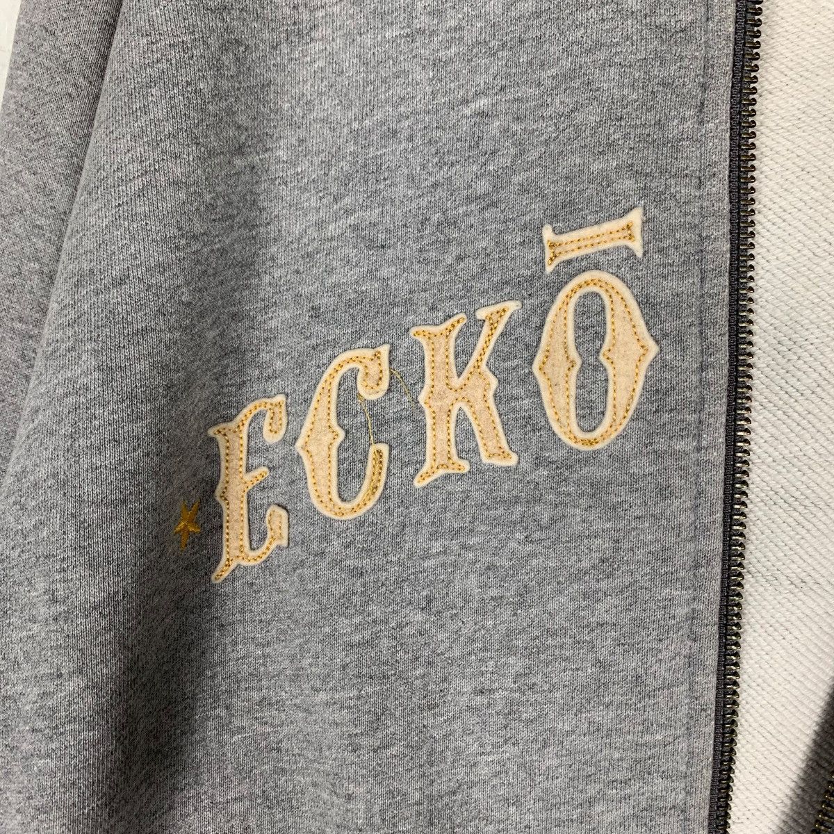 Ecko Unltd. ECKO UNTLD Big Logo Zipper Hoodies Sweatshirt #1336-C60 Size US M / EU 48-50 / 2 - 20 Thumbnail