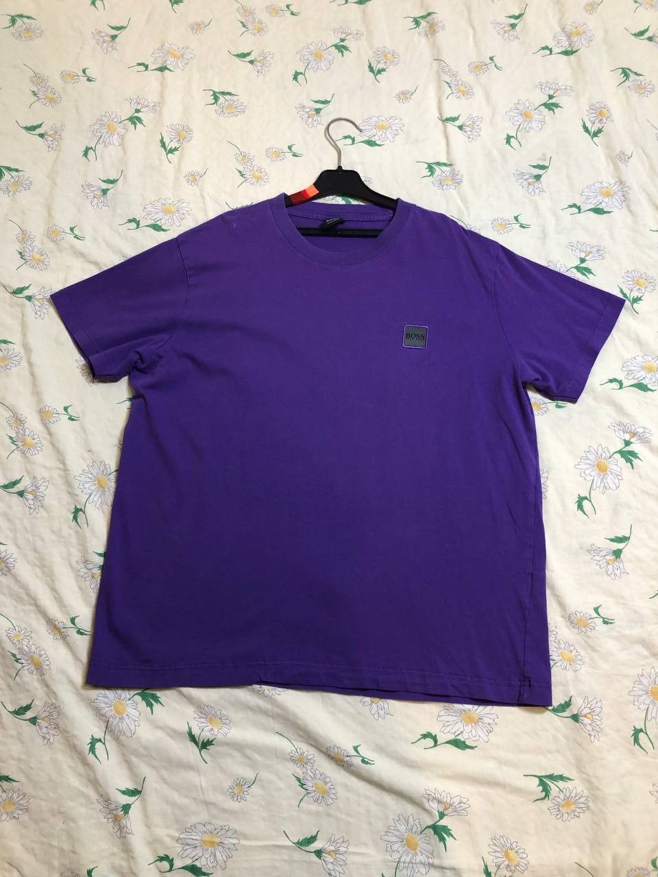 Hugo Boss HUGO BOSS Men's TChup Relaxed Fit T-Shirt, Purple Size US XXL / EU 58 / 5 - 1 Thumbnail