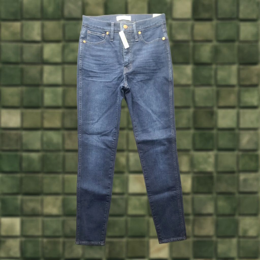 Madewell Madewell Jeans Womens 27x29 Skinny High Rise Ankle Pockets Denim Blue 27 Slim Regular Womens Sounds Size 27" / US 4 / IT 40 - 1 Thumbnail