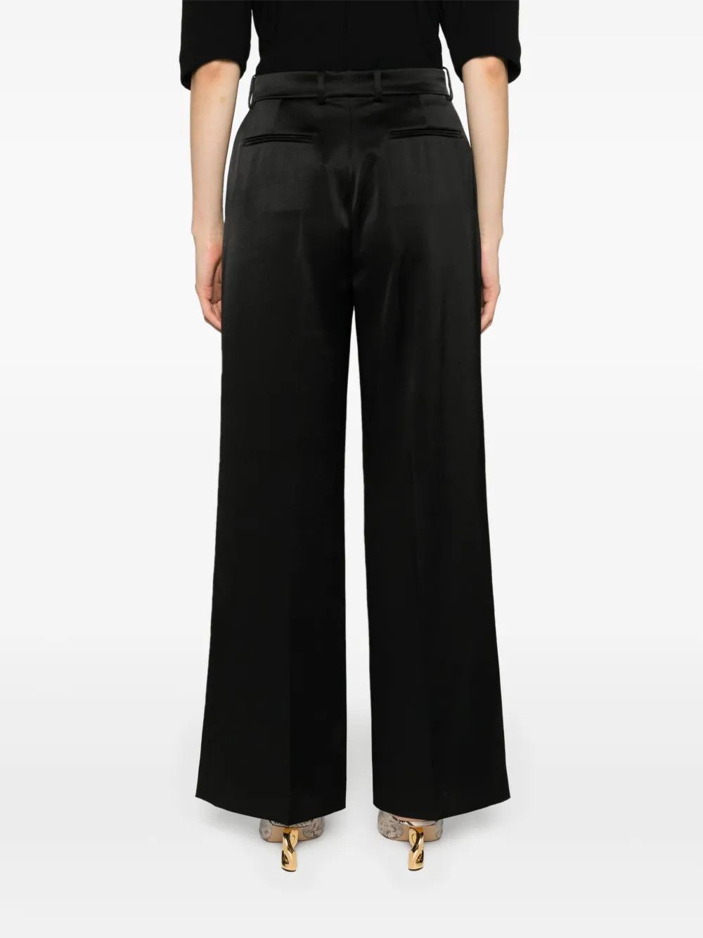 Lanvin o1y0326 Casual Pant in Black Size 30" / US 8 / IT 44 - 4 Thumbnail