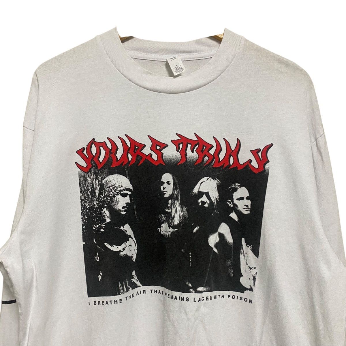 Band Tees Yours Truly Band Shirt Longsleeve 'walk over my grane' Size US L / EU 52-54 / 3 - 3 Thumbnail