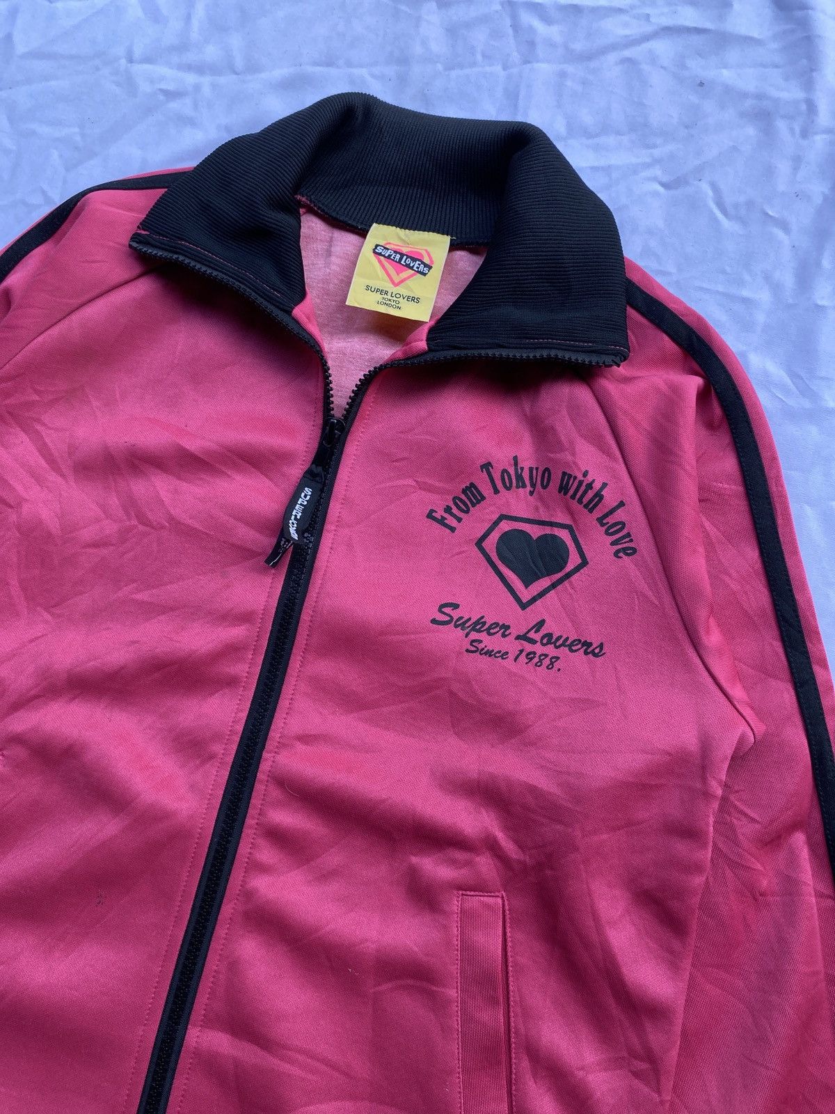 Hysteric Glamour 1990s Super Lovers Zip Track Jacket Size US S / EU 44-46 / 1 - 4 Thumbnail