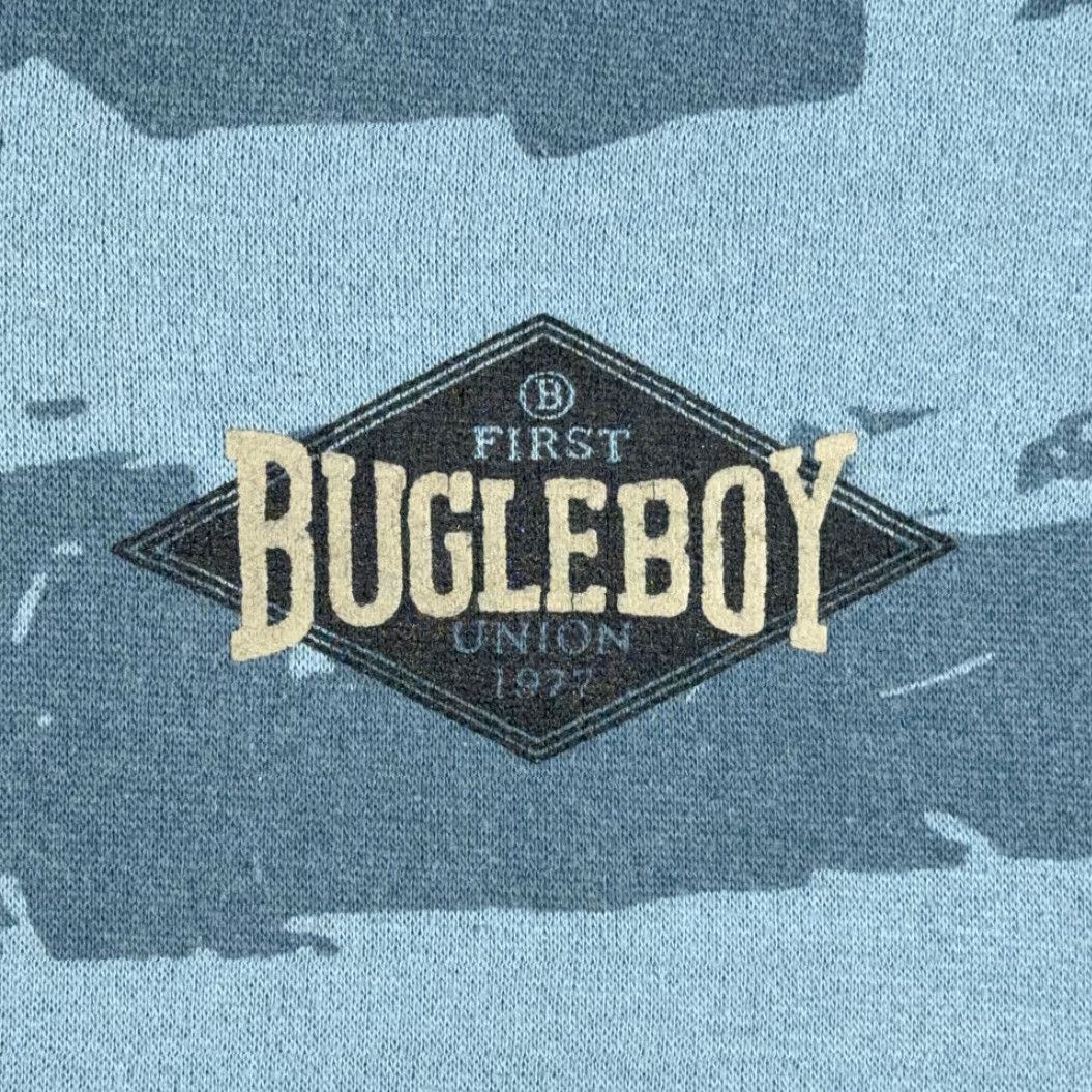 Bugle Boy VINTAGE Bugle Boy Sweater Mens Pullover Knit Striped Blue 90s layout 25x24 Chest Size US M / EU 48-50 / 2 - 4 Thumbnail
