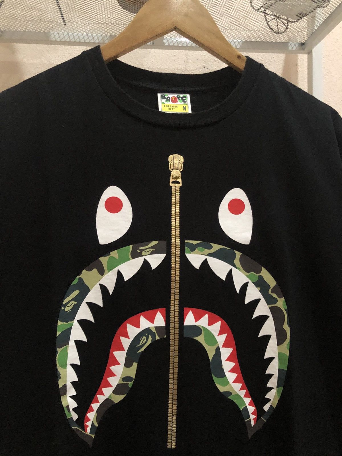 Bape BAPE Shark ABC Camo Tee Size US M / EU 48-50 / 2 - 3 Thumbnail