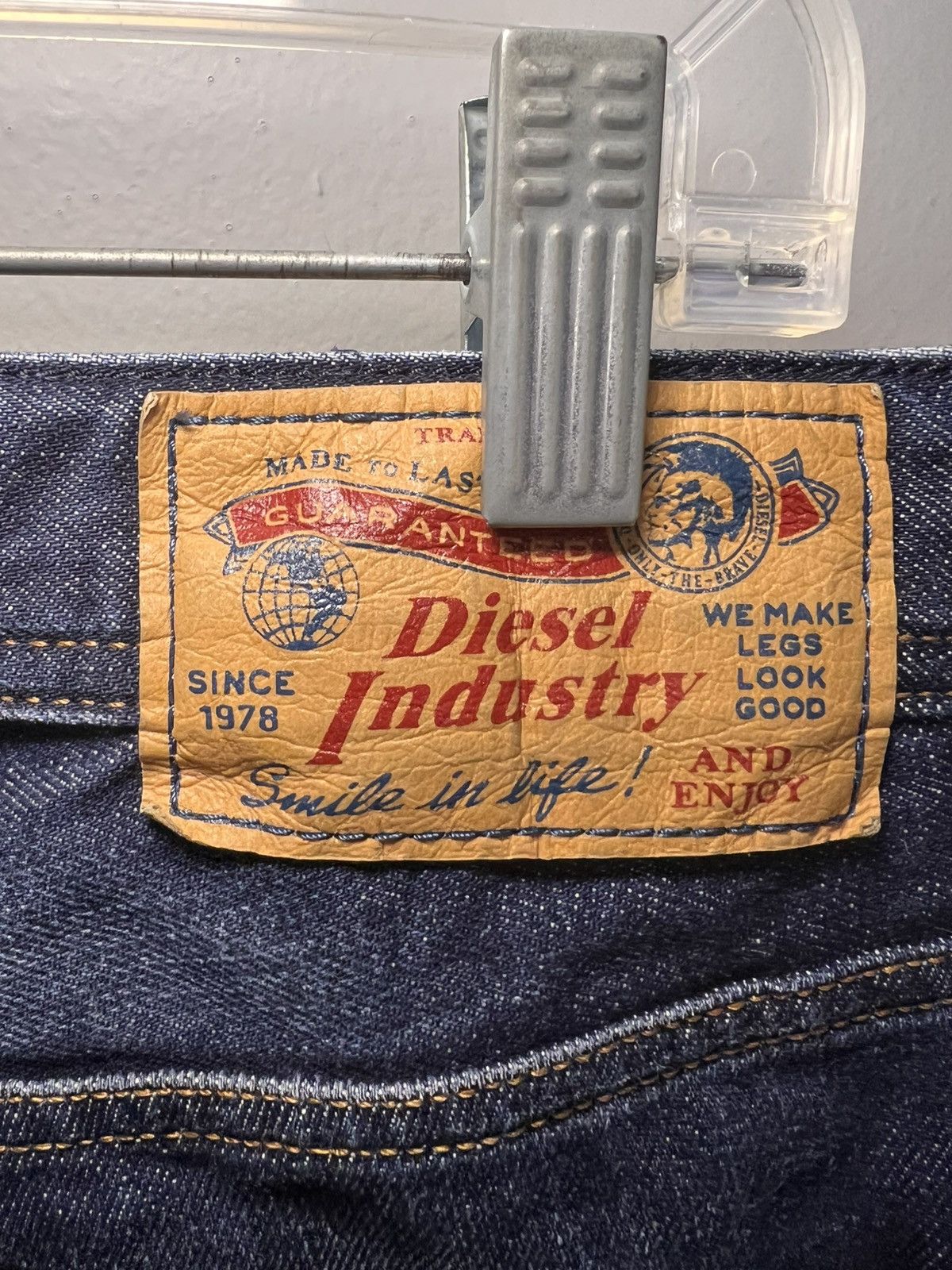 Diesel Vintage Diesel “Larkee” straight cut faded blue denim jeans Size US 36 / EU 52 - 10 Thumbnail