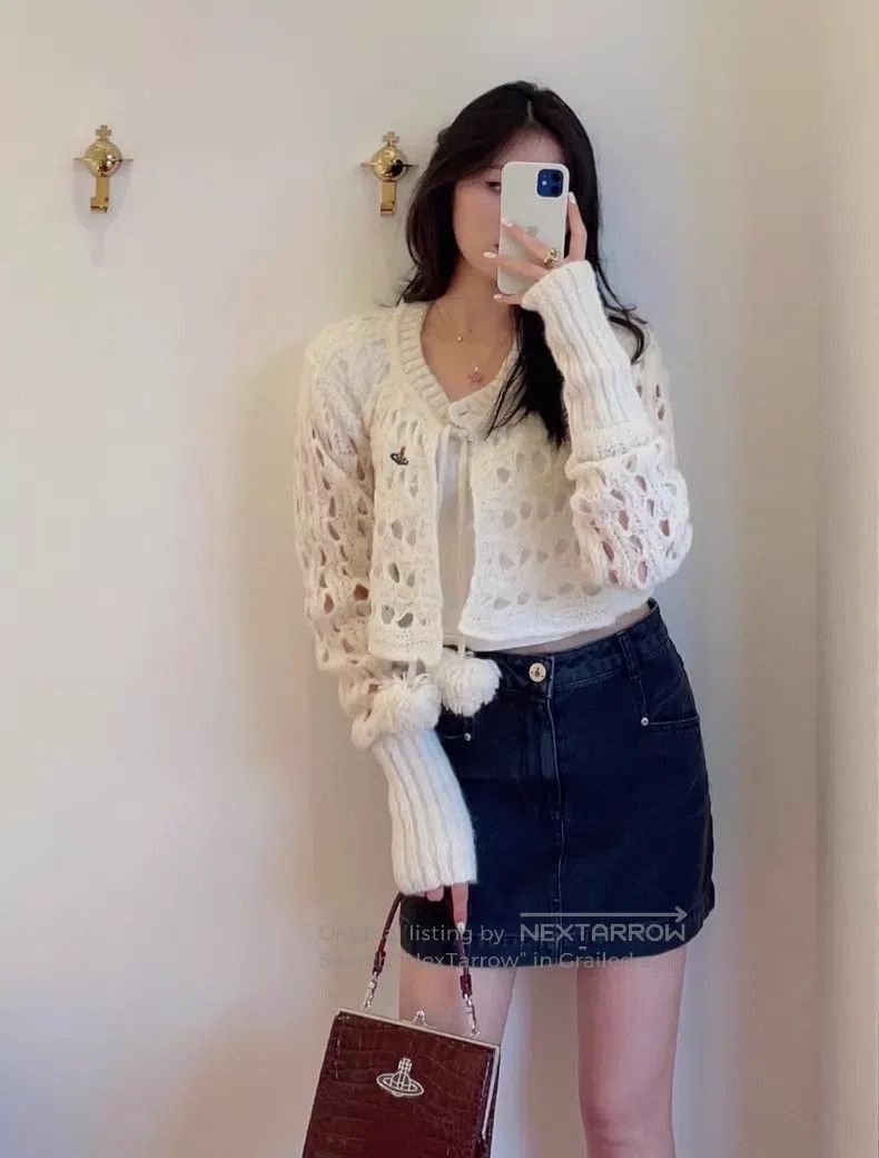 Vivienne Westwood Vivienne Westwood Knit Cardigan with 74% Alpaca Wool, 13% Size S / US 4 / IT 40 - 1 Thumbnail