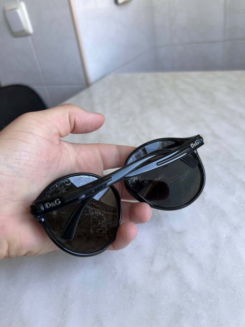 Dolce & Gabbana Dolce & Gabbana Sunglasses Y2K 00s Vintage D&G 8010 USED Size ONE SIZE - 14 Thumbnail