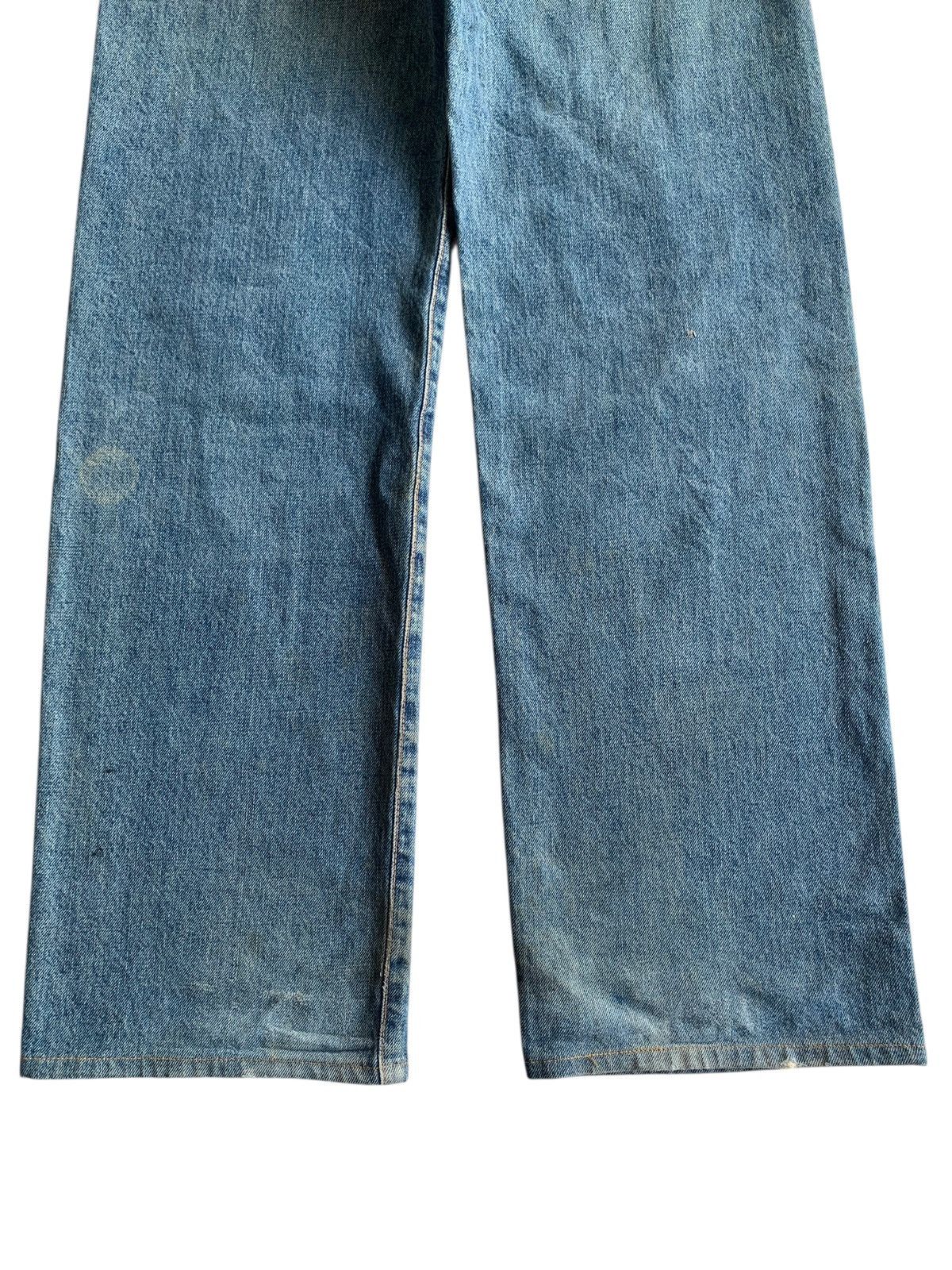 Kapital VINTAGE EDWIN 505X SELVEDGE FADED & RUSTY DISTRESSED DENIM Size US 30 / EU 46 - 9 Thumbnail