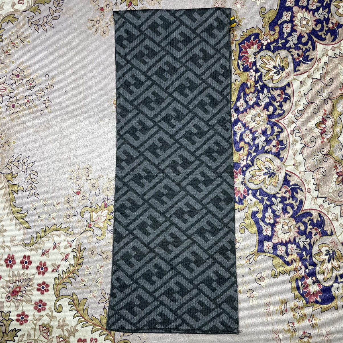 Fendi Fendi Monogram Wool Scarf Size ONE SIZE - 5 Thumbnail