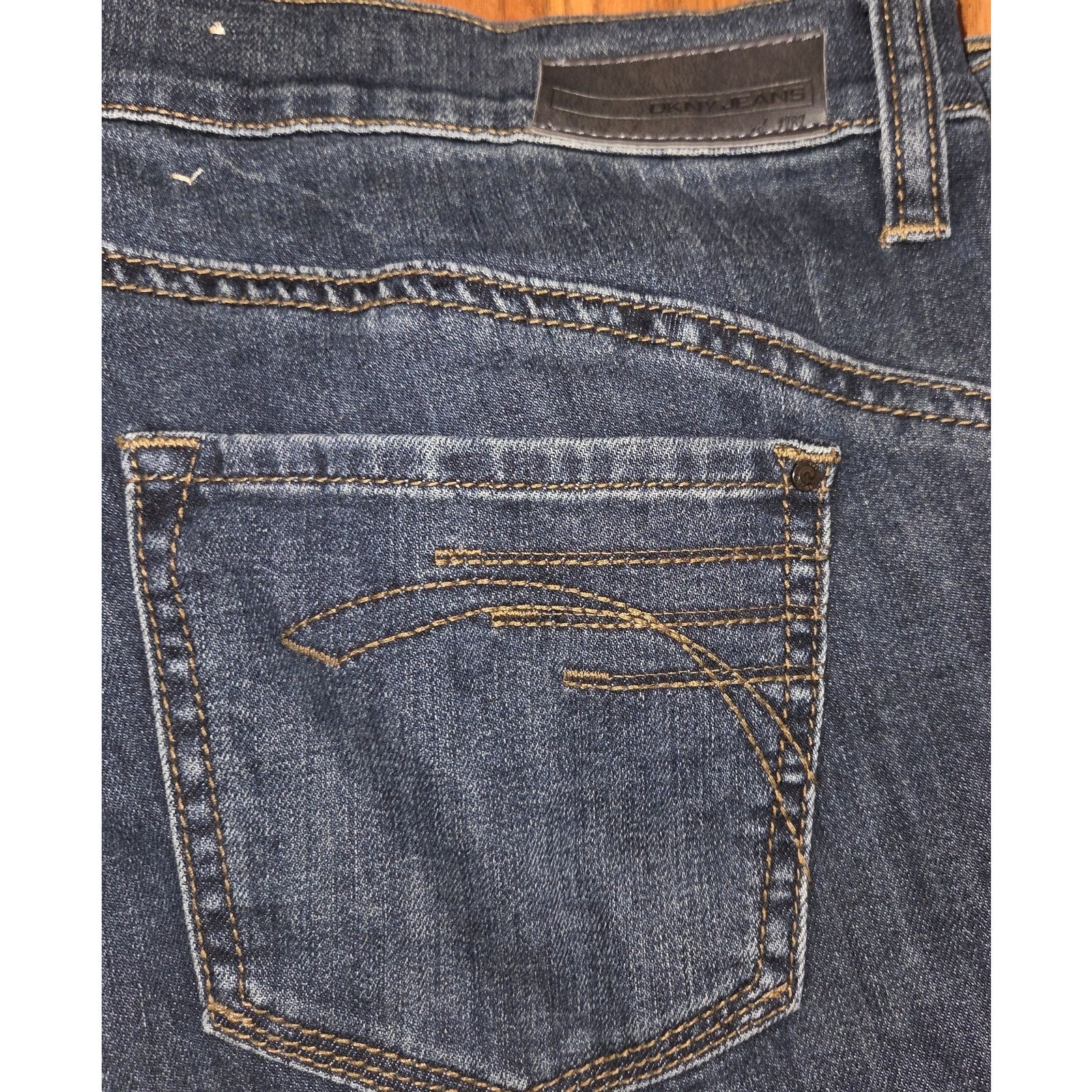 DKNY DKNY Sculpted Skinny Jeans Dark Wash Denim - Size 12 Size 34" / US 12 / IT 48 - 5 Thumbnail