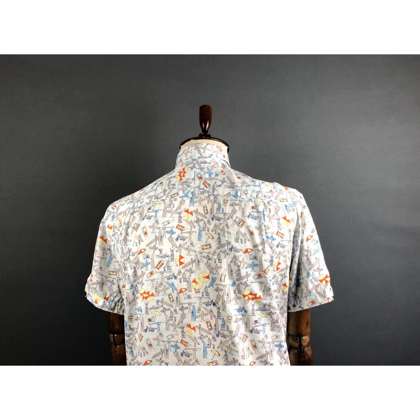 Tommy Bahama Tommy Bahama Shirt Size S Blue Cotton Patterned Men's Size US S / EU 44-46 / 1 - 4 Thumbnail
