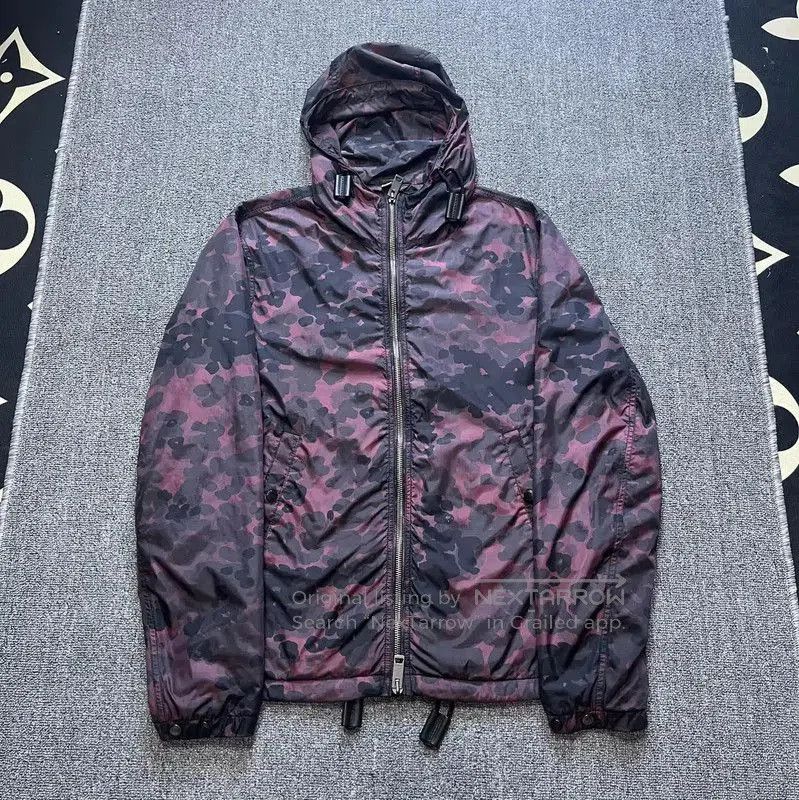 Burberry Black Hooded Men's Jacket.