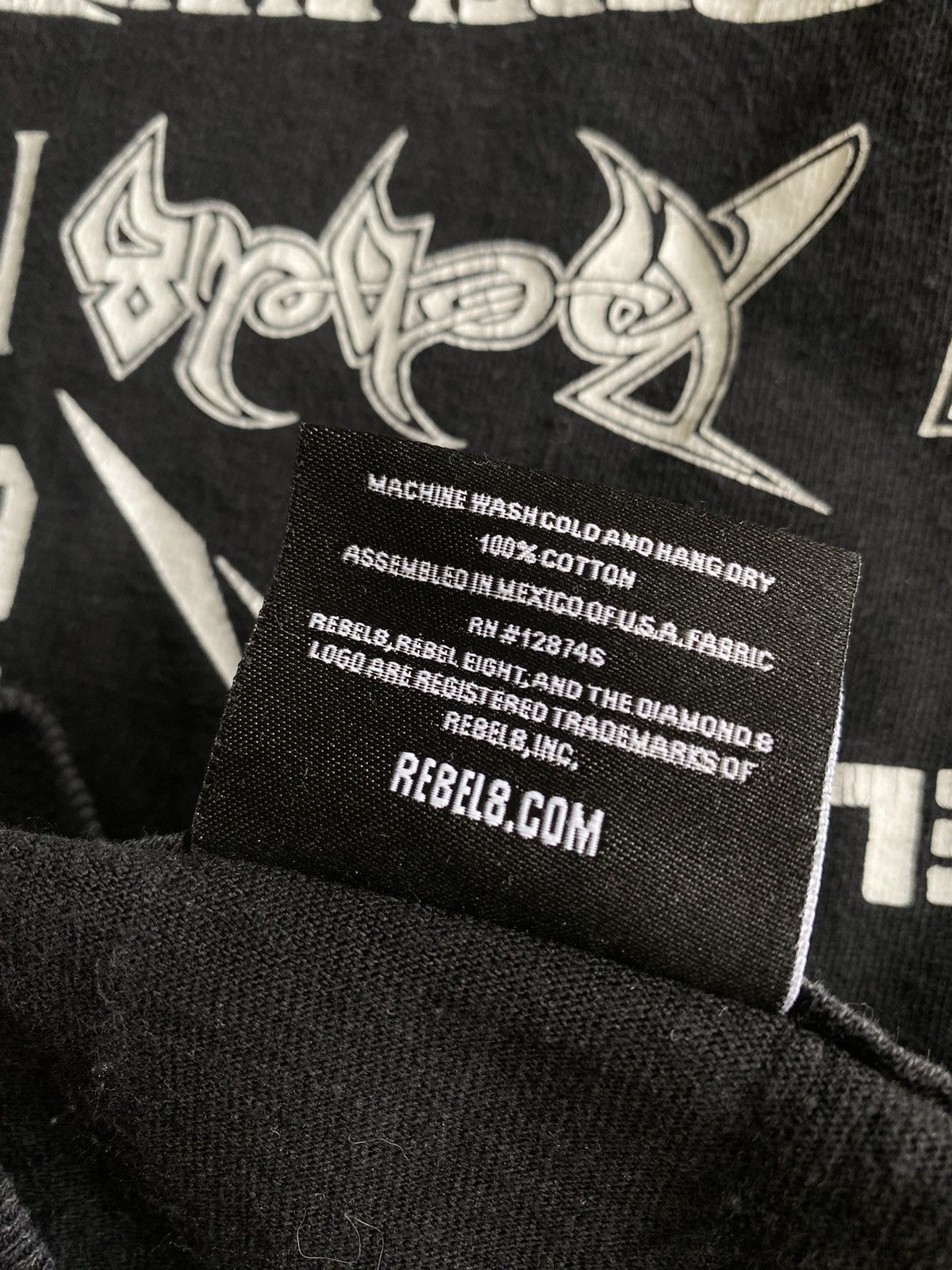Rebel8 Rebel 8 Eight Multi Logo graphic Long Sleeve T shirt Size US M / EU 48-50 / 2 - 4 Thumbnail