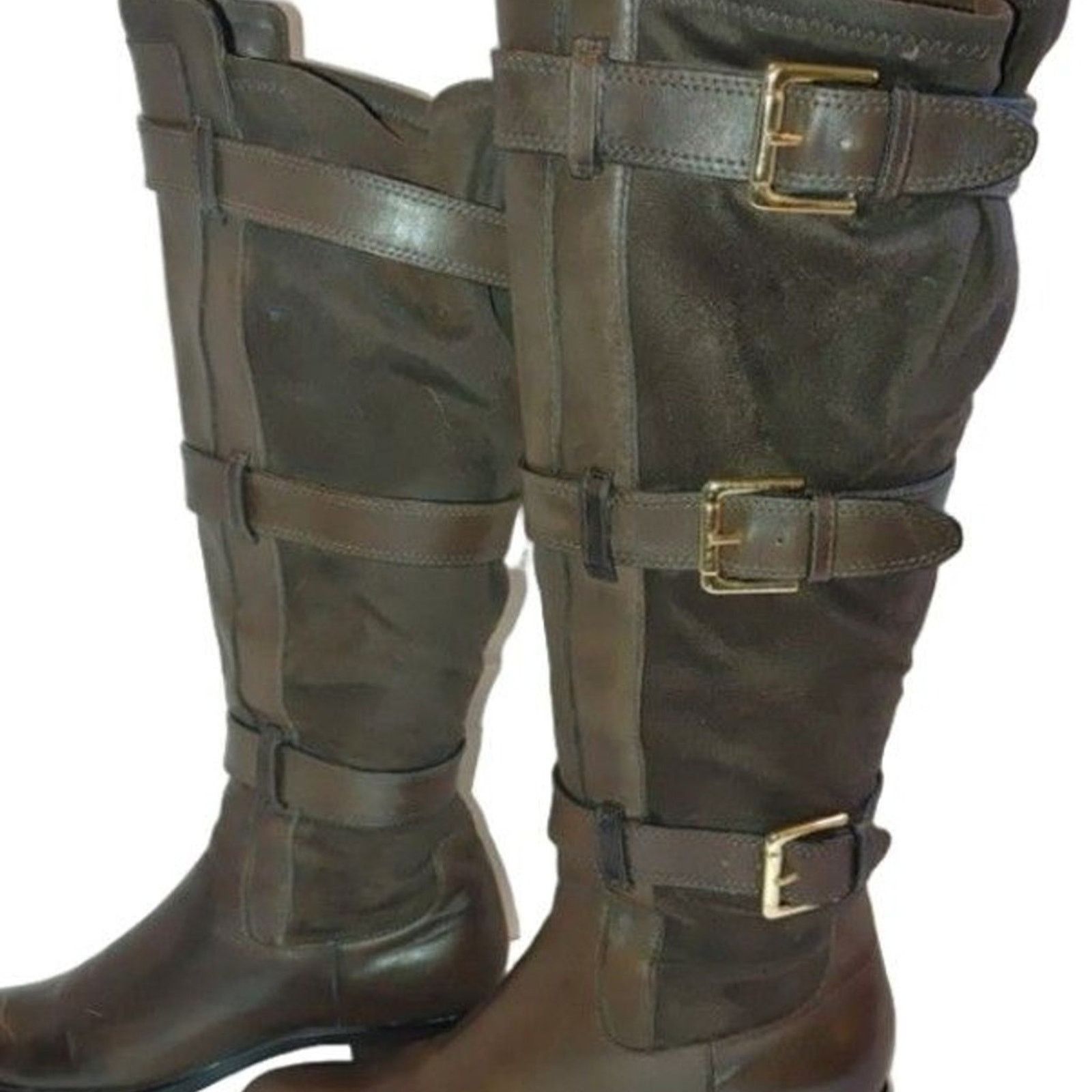 Cole Haan Cole Haan Air Avalon Triple Buckle Tall Boots Size 7.5B Size US 7.5 / IT 37.5 - 1 Thumbnail