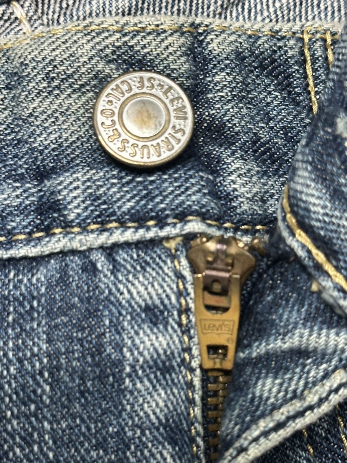 Levi's Levi’s 359 Straight Leg Jeans Classic Blue Wash & Faded Size US 33 - 11 Thumbnail