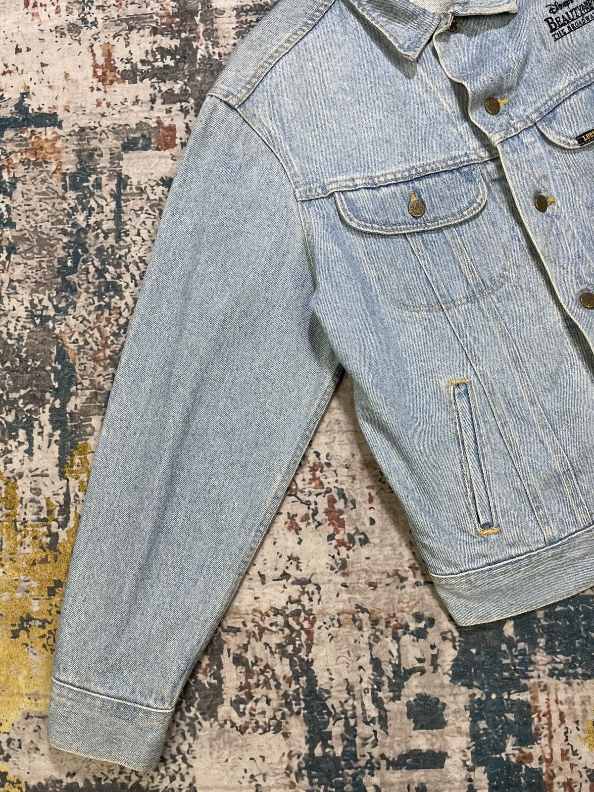 Lee Vtg 90s Lee x Disney Beauty And The Beast Denim Jacket Size US M / EU 48-50 / 2 - 11 Thumbnail