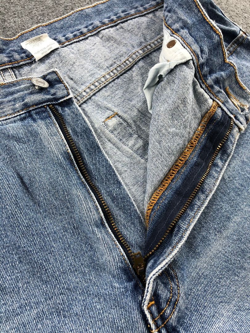 Levi's × Vintage Vintage 90s Light Wash Levis 550 Jeans-JM776 Size US 39 - 7 Thumbnail