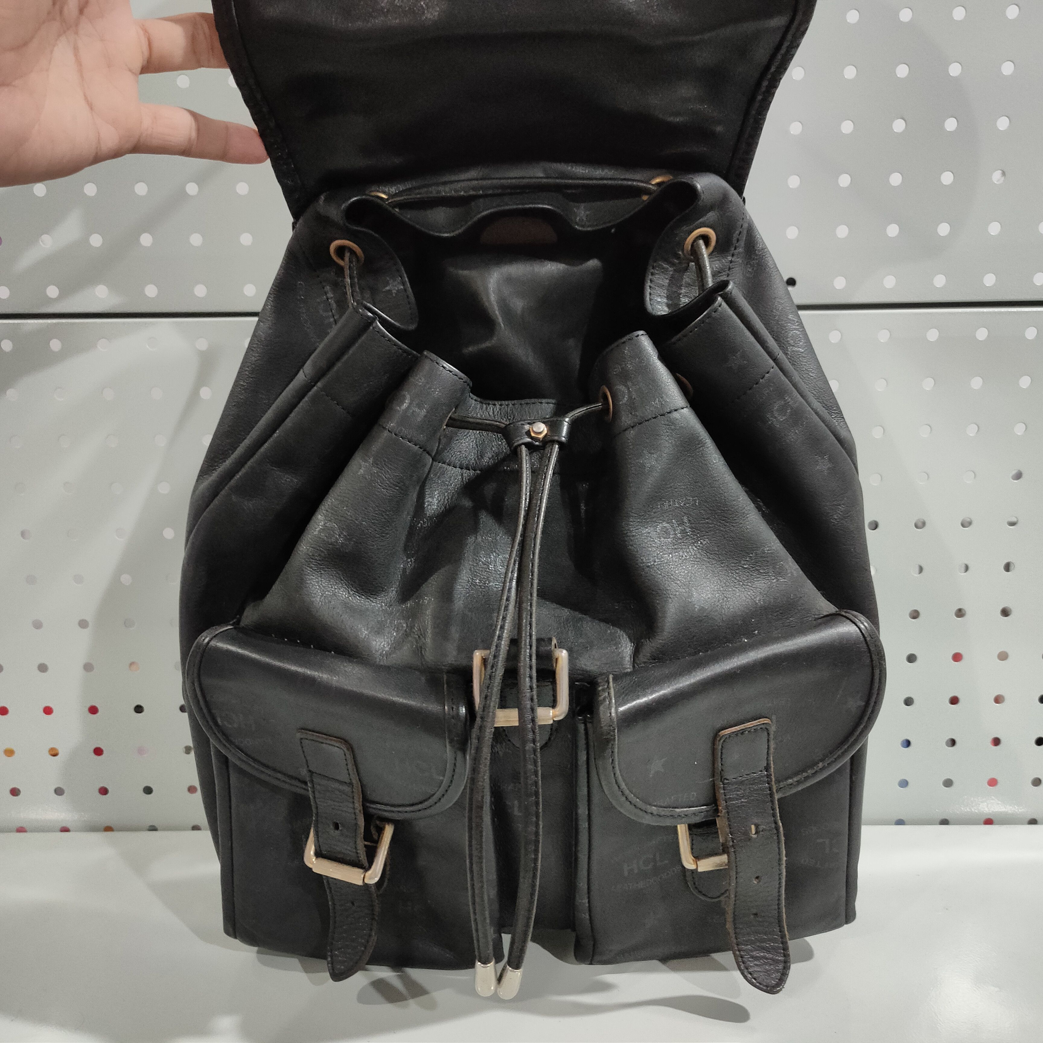 Other 🔥Vintage HCL Handclafted Leathergoods backpack Size ONE SIZE - 2 Thumbnail