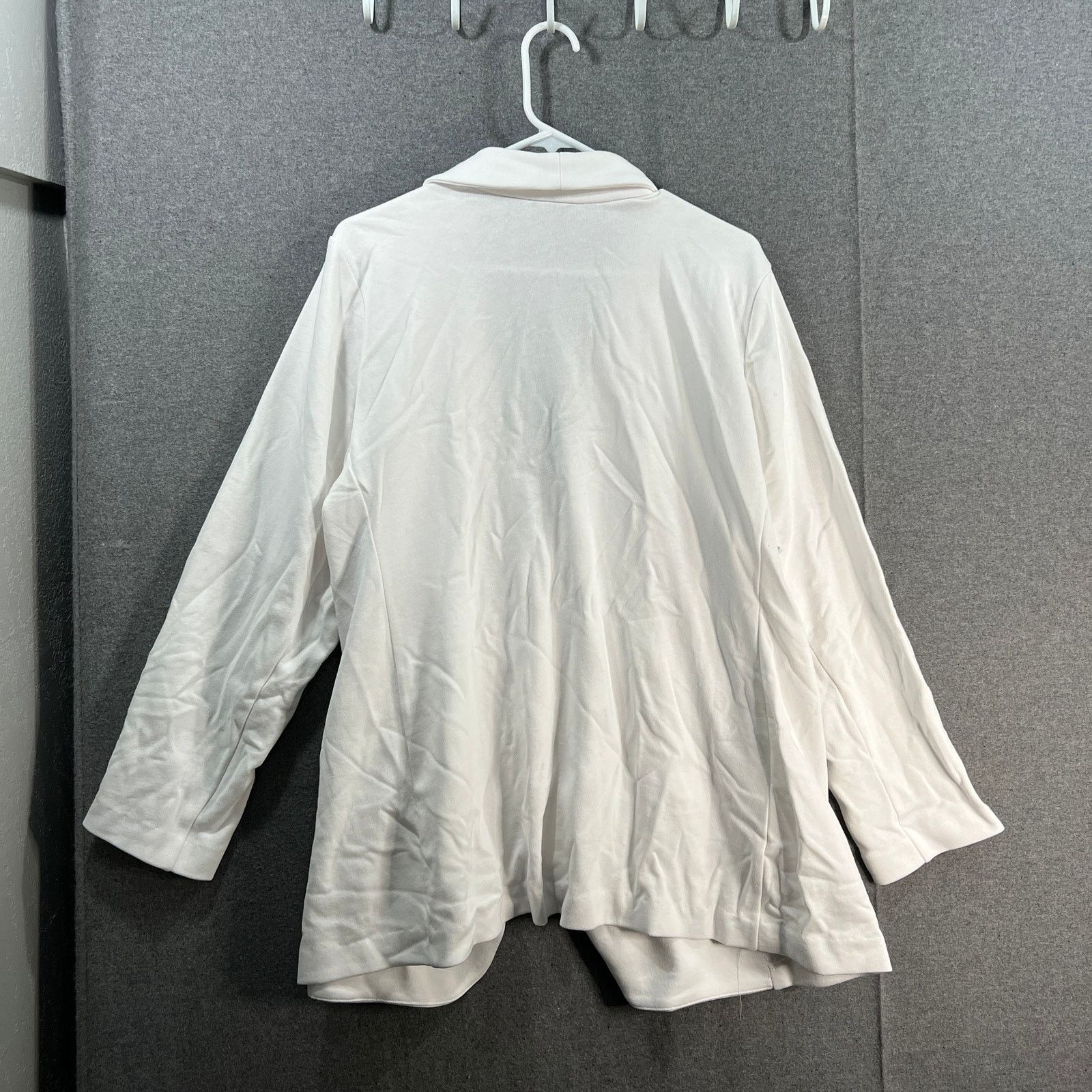 Other Susan Graver Weekend Regular Marina Knit Blazer Size XXL / US 16-18 / IT 52-54 - 2 Thumbnail