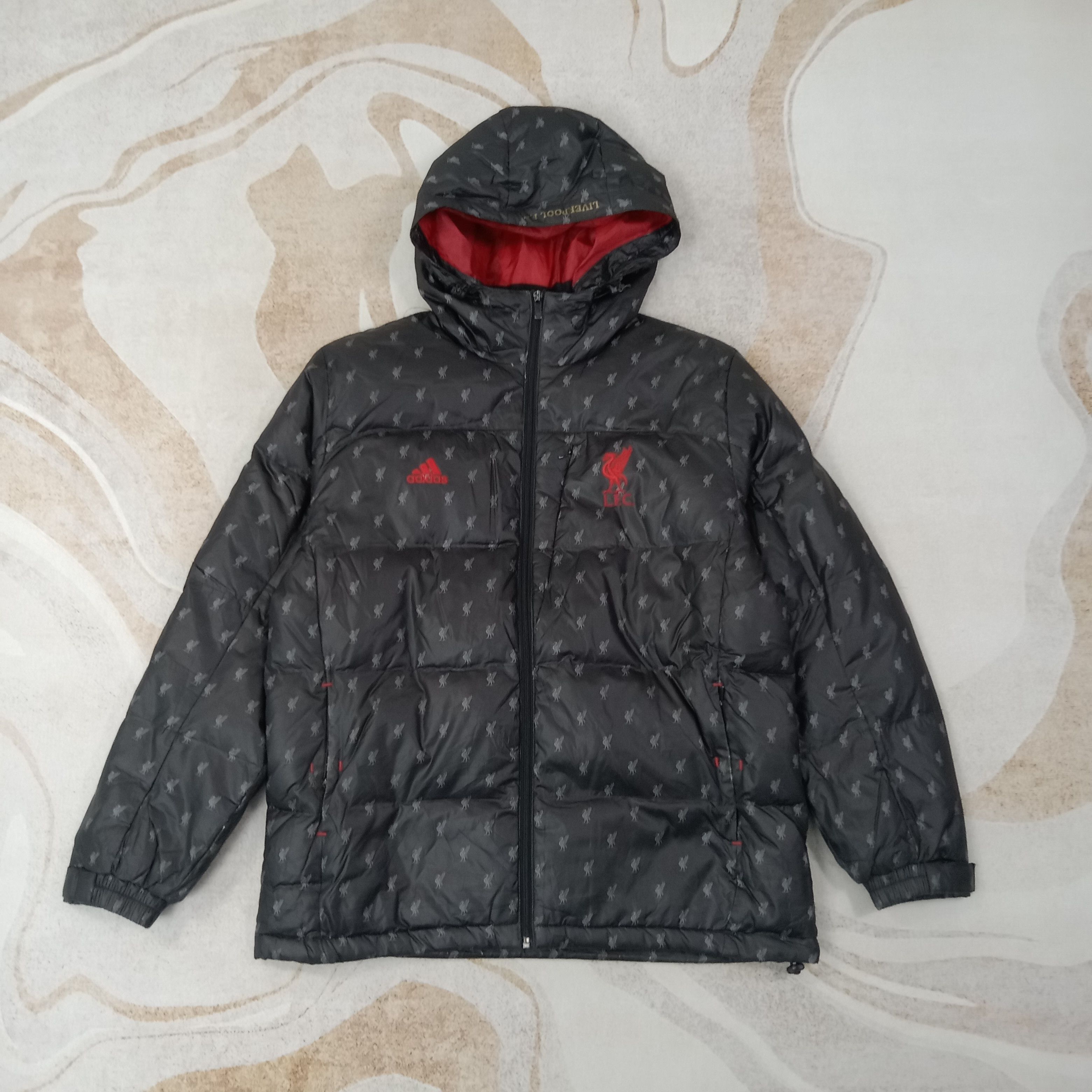 Adidas Adidas Liverpool Puffer Jacket C262N5 Size US L / EU 52-54 / 3 - 1 Thumbnail