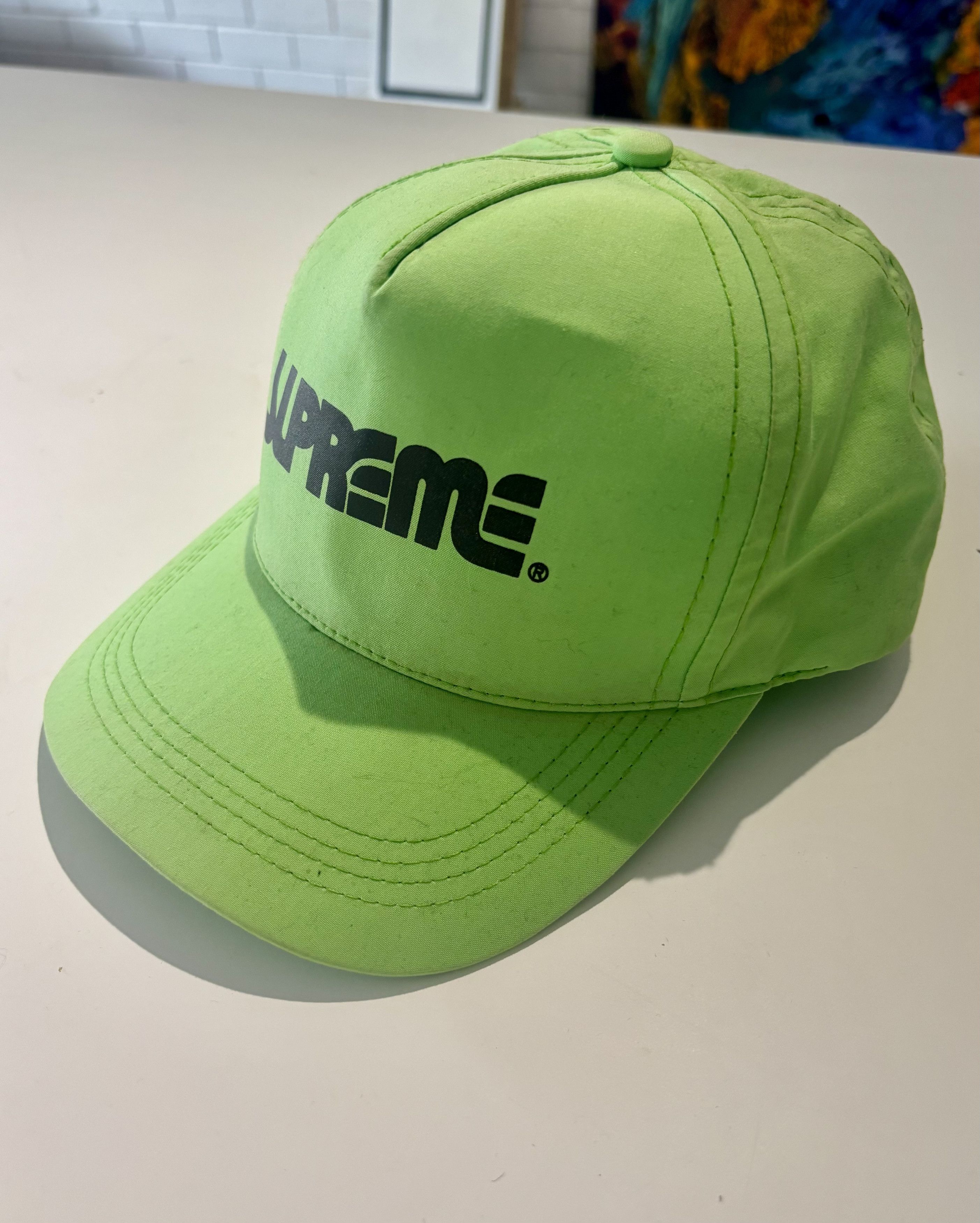 Supreme Original Supreme neon cap Size ONE SIZE - 2 Thumbnail