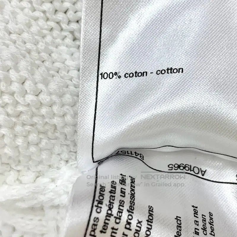 Chanel Chanel White Knitted Pullover Sweater . Size S / US 4 / IT 40 - 8 Thumbnail