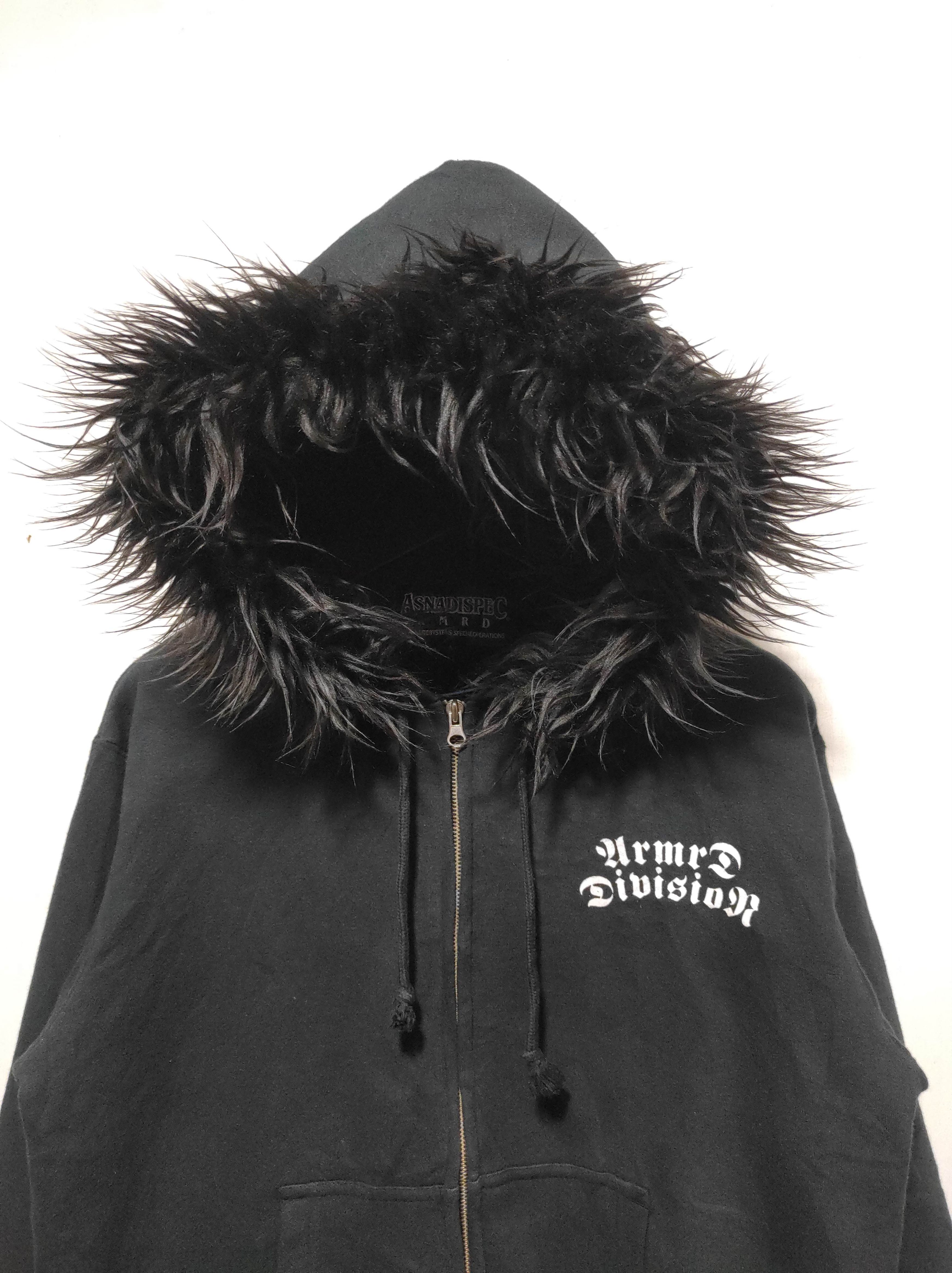Japanese Brand Asnadispec AMRD zip fur hoodie ifsix LGB style Size US M / EU 48-50 / 2 - 4 Thumbnail
