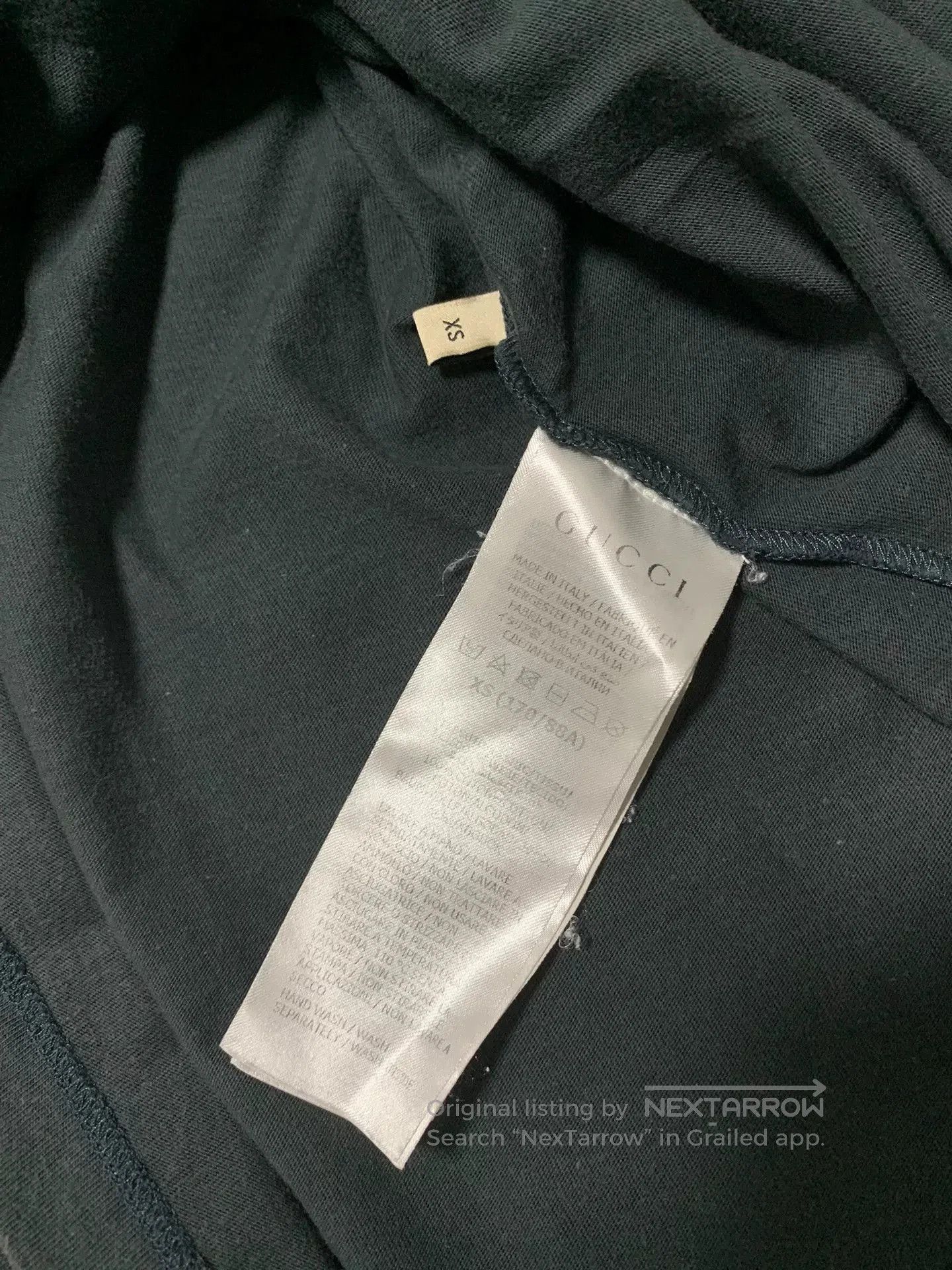Gucci Gucci Printed Logo Rivet Short Sleeve. Size XS / US 0-2 / IT 36-38 - 5 Thumbnail