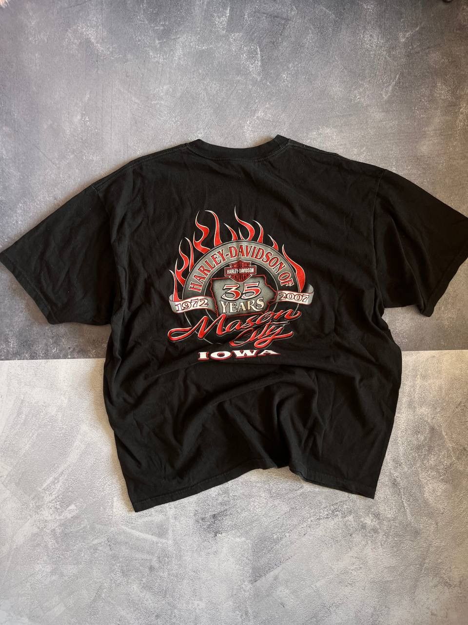 Harley Davidson × Vintage Harley Davidson 2007 t-shirt rare VIntage Hanes collection Size US XL / EU 56 / 4 - 1 Thumbnail