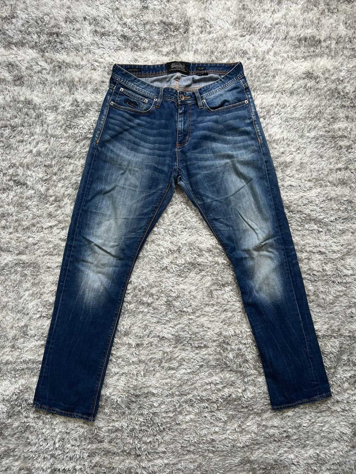 Superdry Superdry Copper Label Slim Jeans Size US 32 / EU 48 - 1 Thumbnail