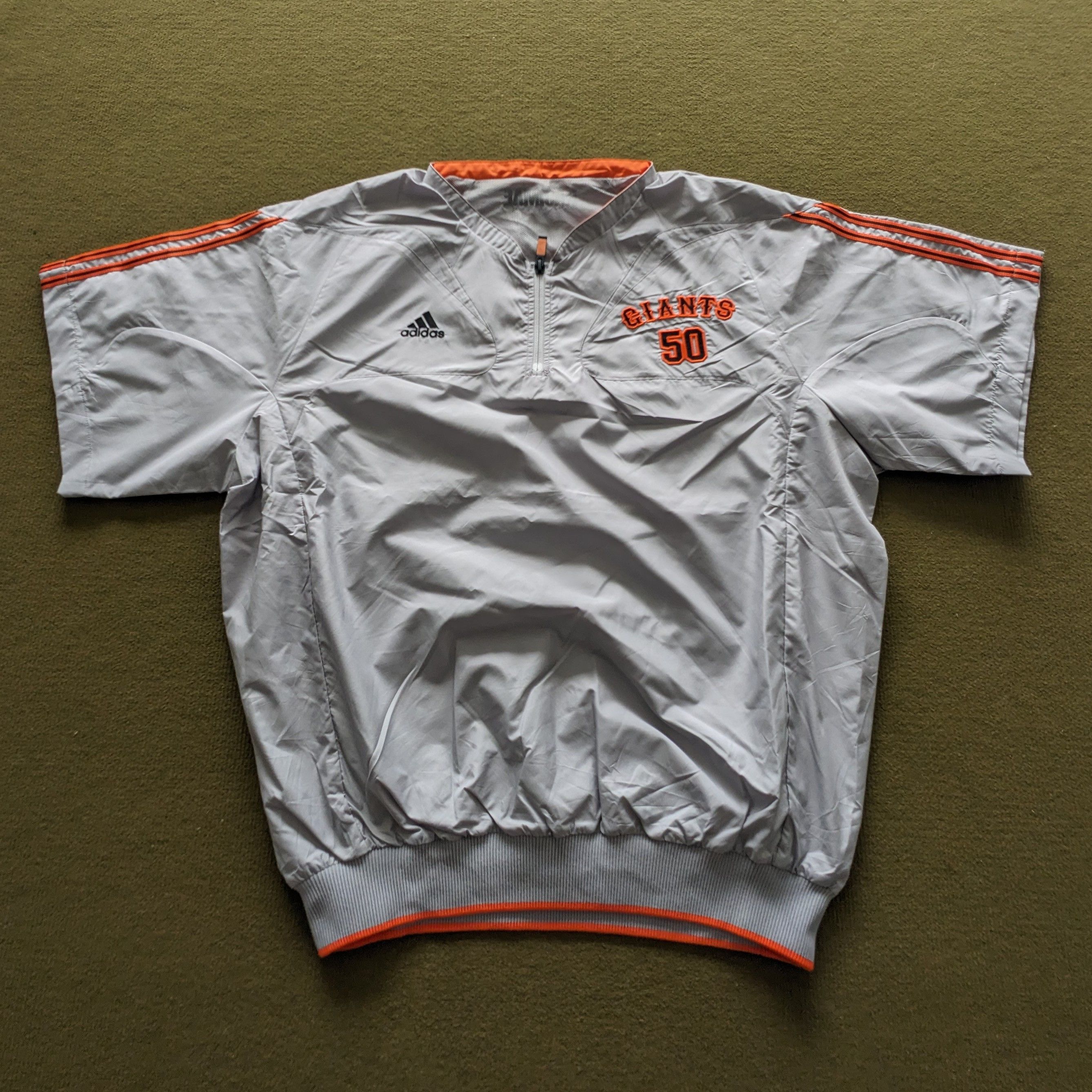 Adidas Vintage ADIDAS Giants MLB Sports Team T-shirt Size US XL / EU 56 / 4 - 1 Thumbnail