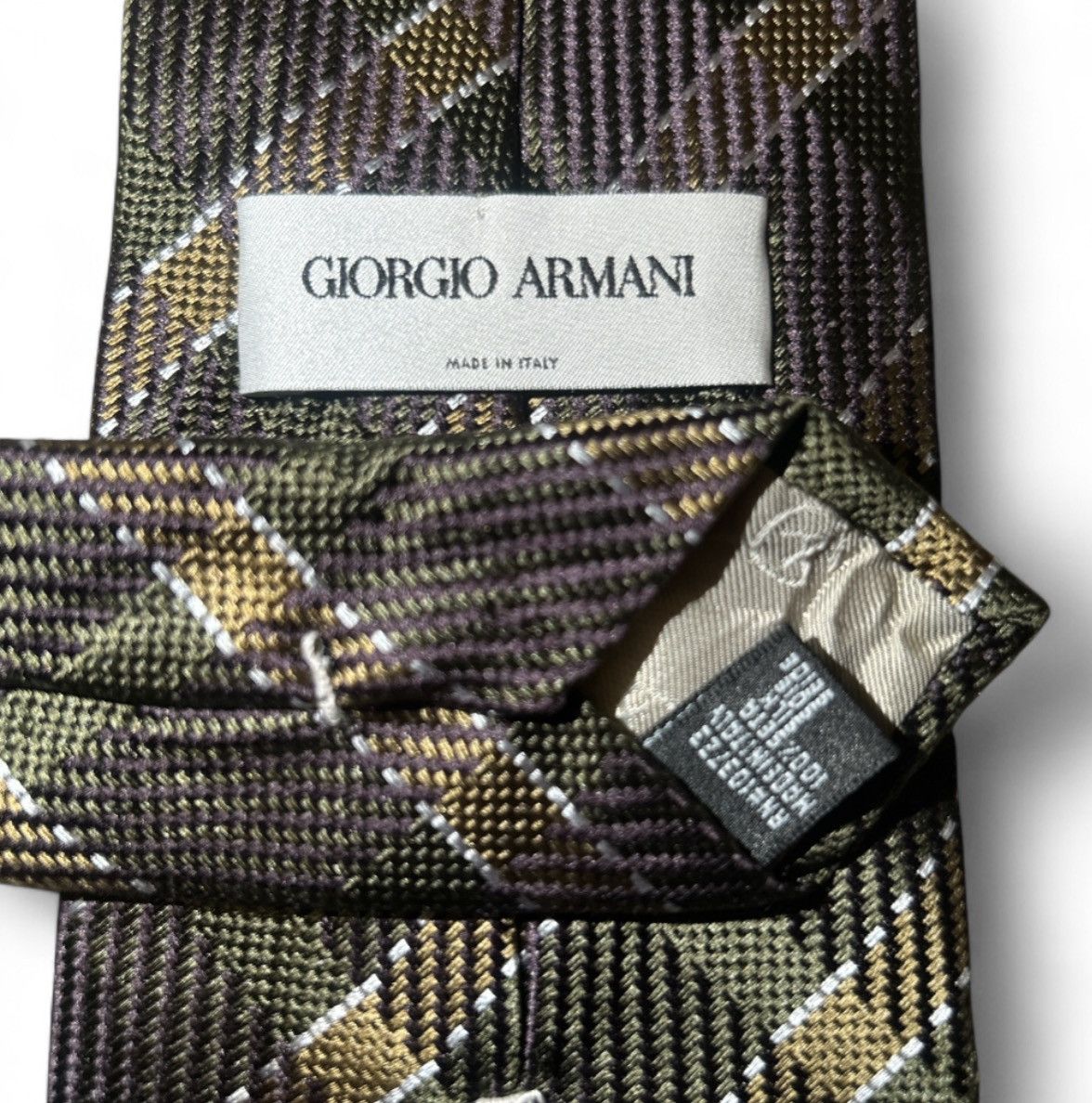 Giorgio Armani 🔥Free Shipping Giorgio Armani Tie 🔥 Size ONE SIZE - 5 Thumbnail