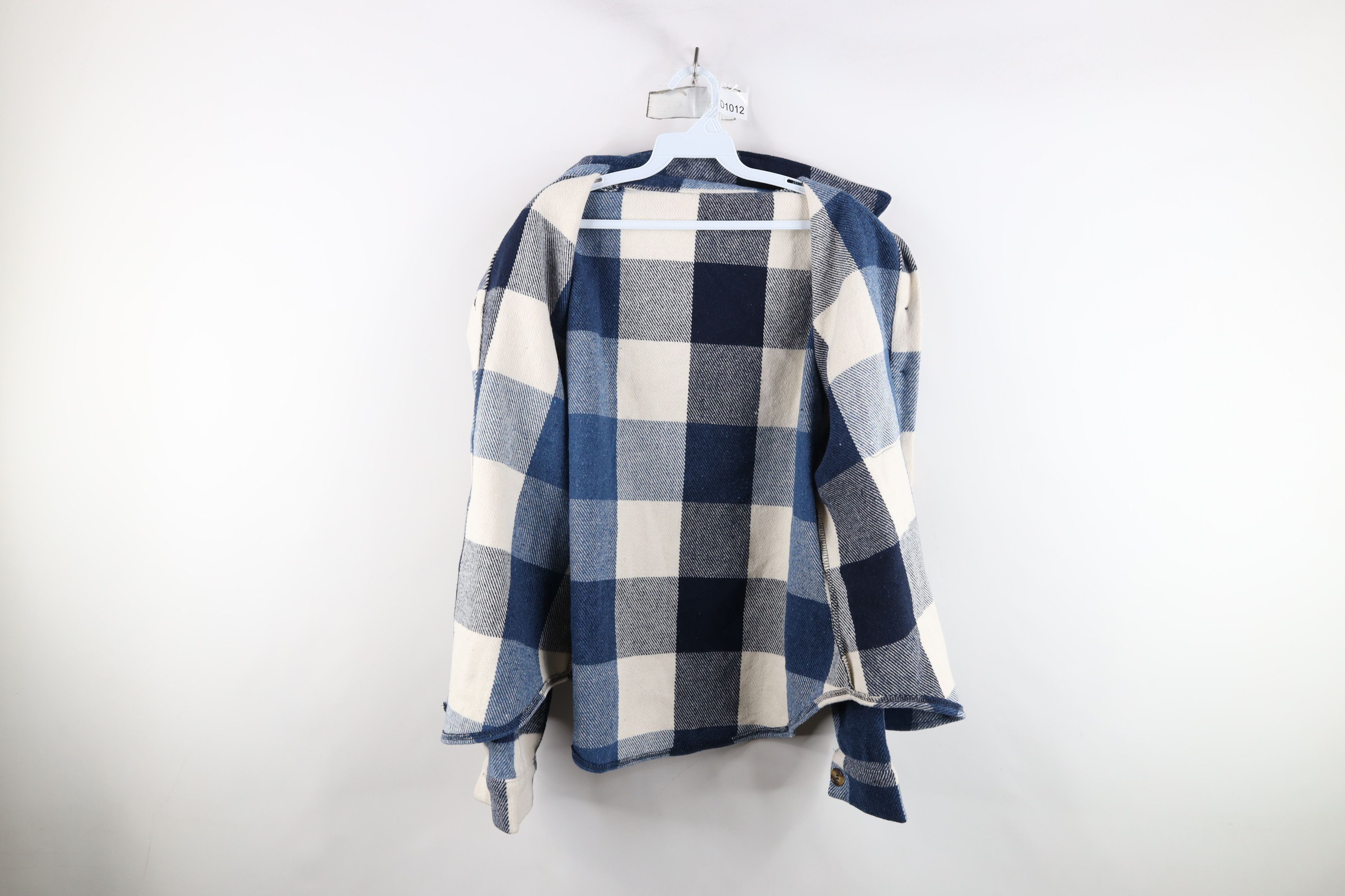 Vintage Vintage 90s Streetwear Flannel Button Shirt Jacket Jac Shirt Size 3XL / US 20-22 - 10 Thumbnail