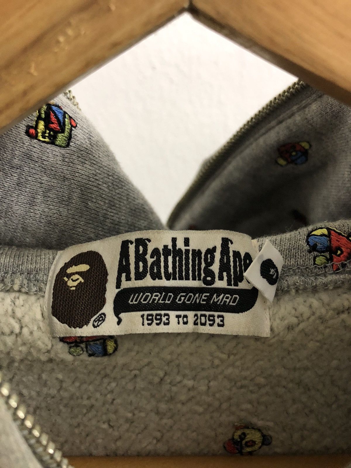 Bape A Bathing Ape Shark Full Zip Hoodie Size L / US 10 / IT 46 - 13 Thumbnail