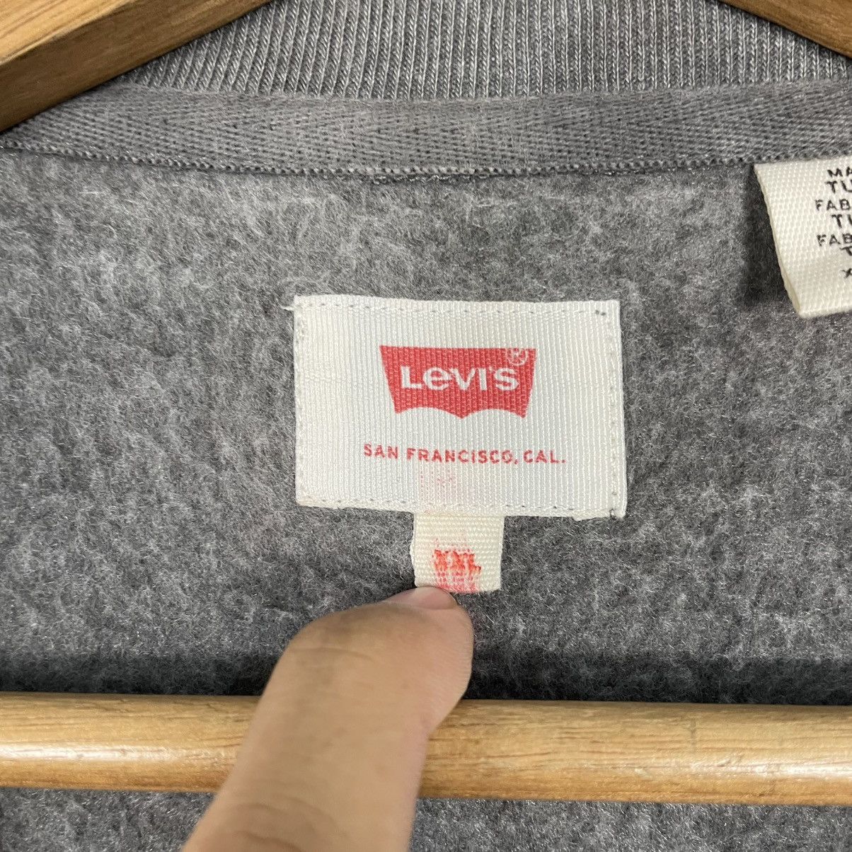 Levi's Levis Big Logo Crewneck Sweatshirt Size US XL / EU 56 / 4 - 11 Thumbnail