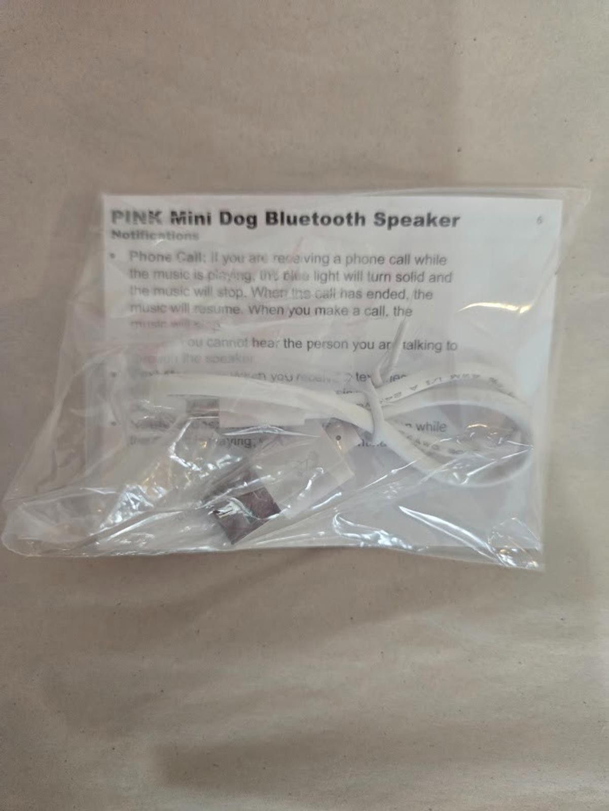 Other Victoria's Secret PINK Mini Dog Bluetooth Speaker NEW Size ONE SIZE - 4 Thumbnail
