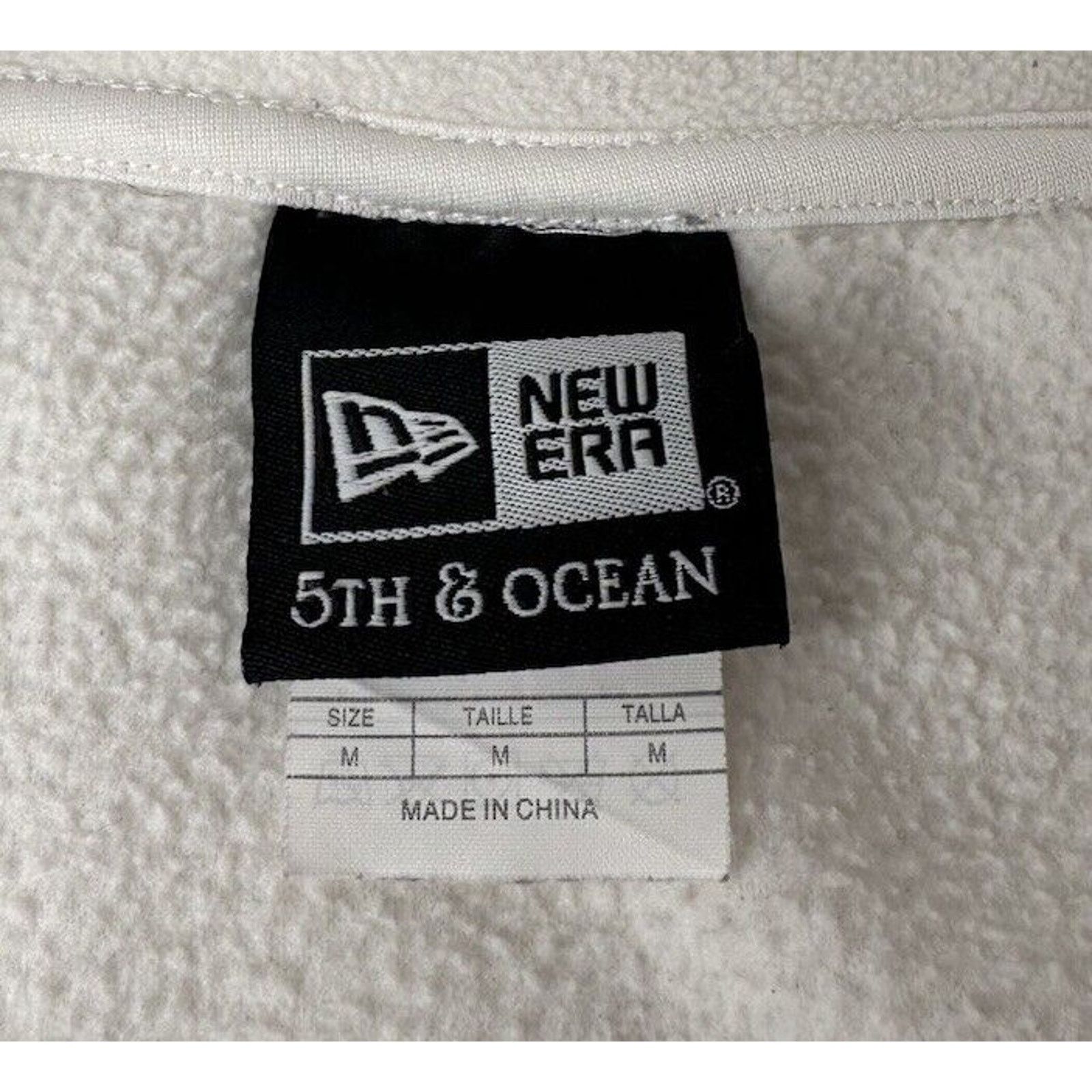 New Era Pittsburgh Penguins Womens White Zip Warm Fleece Vest Size M Size M / US 6-8 / IT 42-44 - 7 Thumbnail