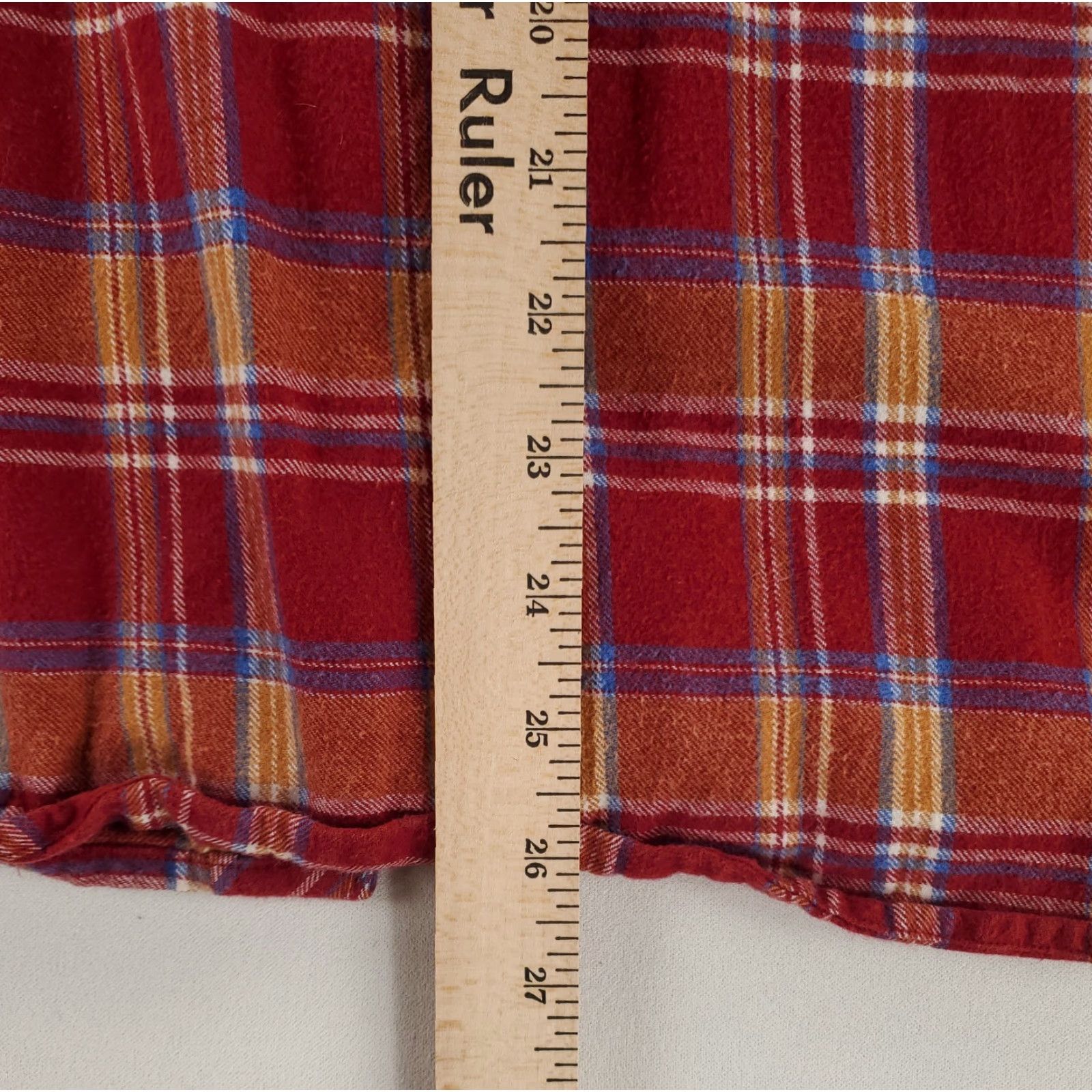 Vintage Salt Valley Western Shirt Pearl Snap Flannel Plaid Red Brown Mens L Western Shirt Long Sleeve Red Brown L Mens Size US L / EU 52-54 / 3 - 6 Thumbnail