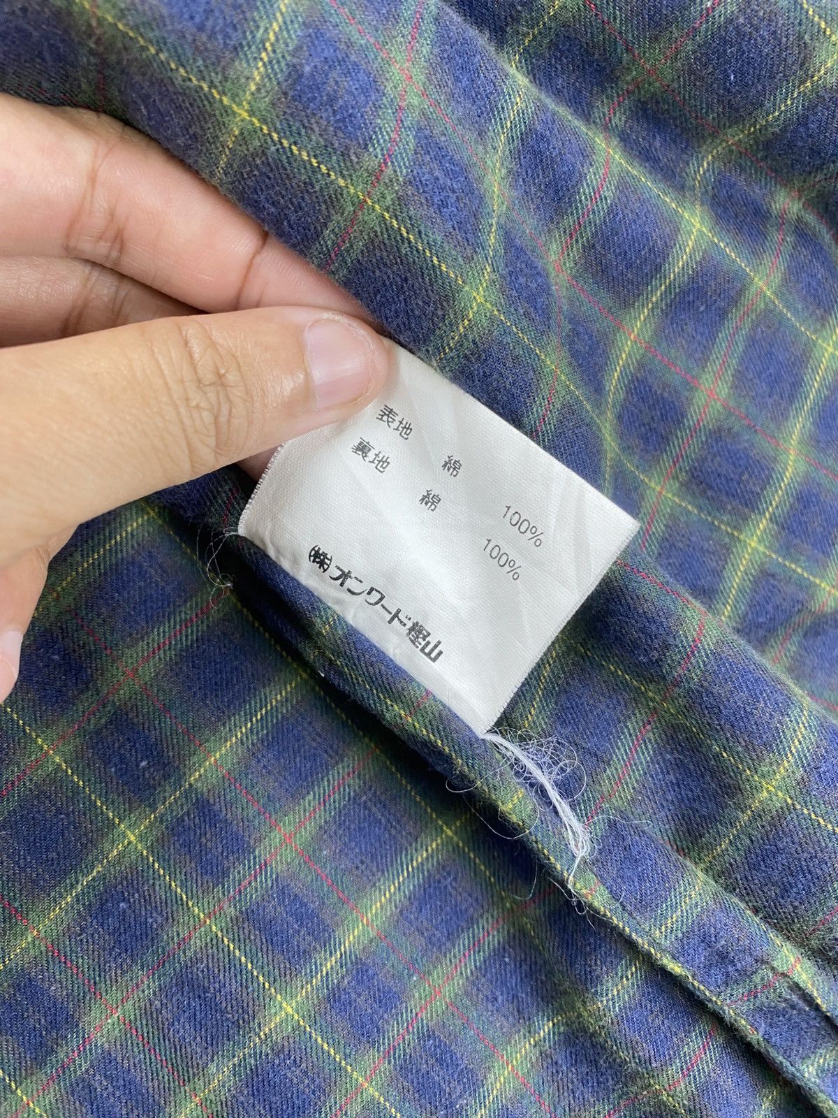 Polo Ralph Lauren × Ralph Lauren × Vintage Vtg 90s Polo Ralph Lauren Embroidery Logo Inner Plaid Jacket Size US L / EU 52-54 / 3 - 12 Thumbnail