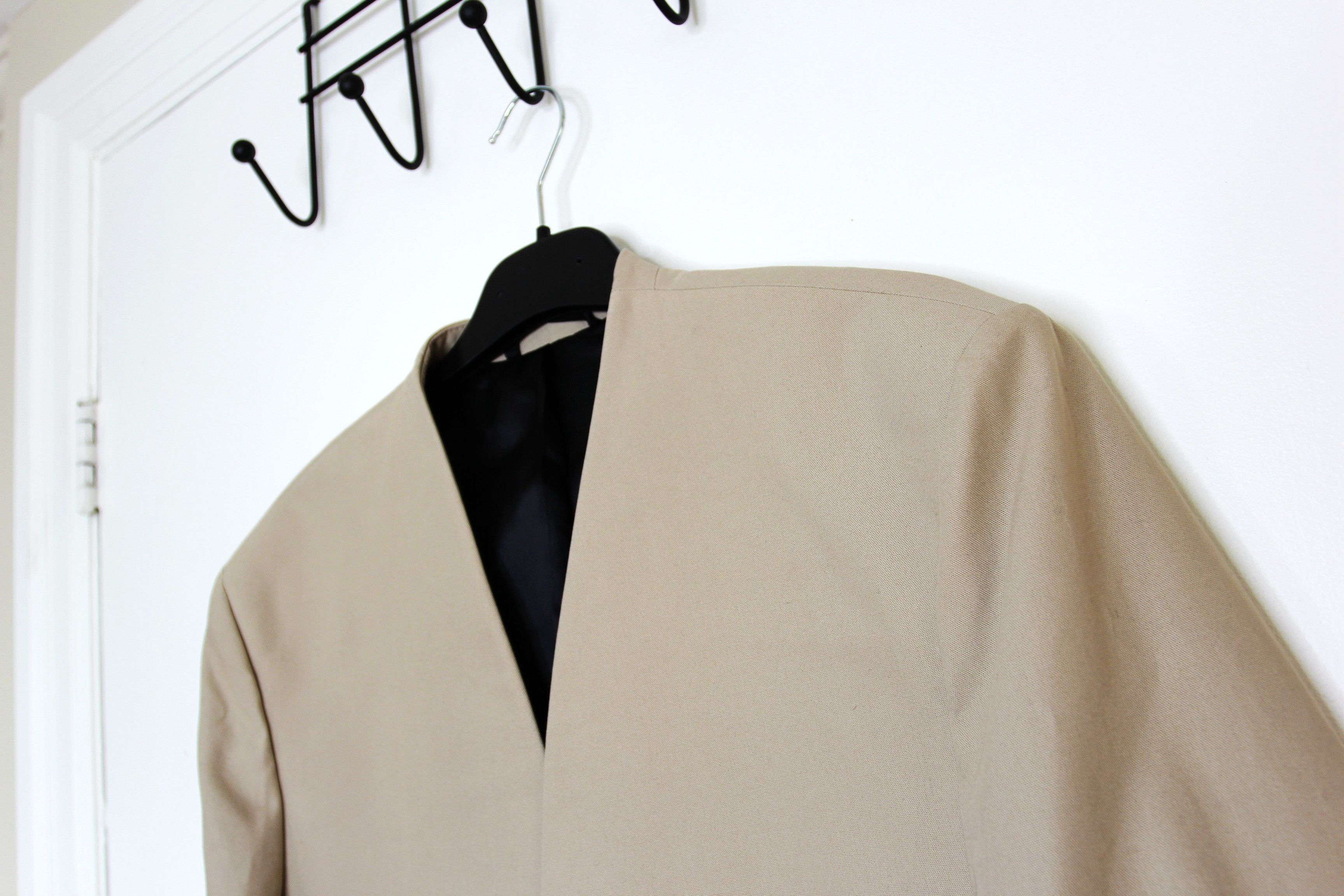 Other BNWT SS24 ECOLE DE PENSEE NO COLLAR JACKET 48 Size US M / EU 48-50 / 2 - 4 Thumbnail