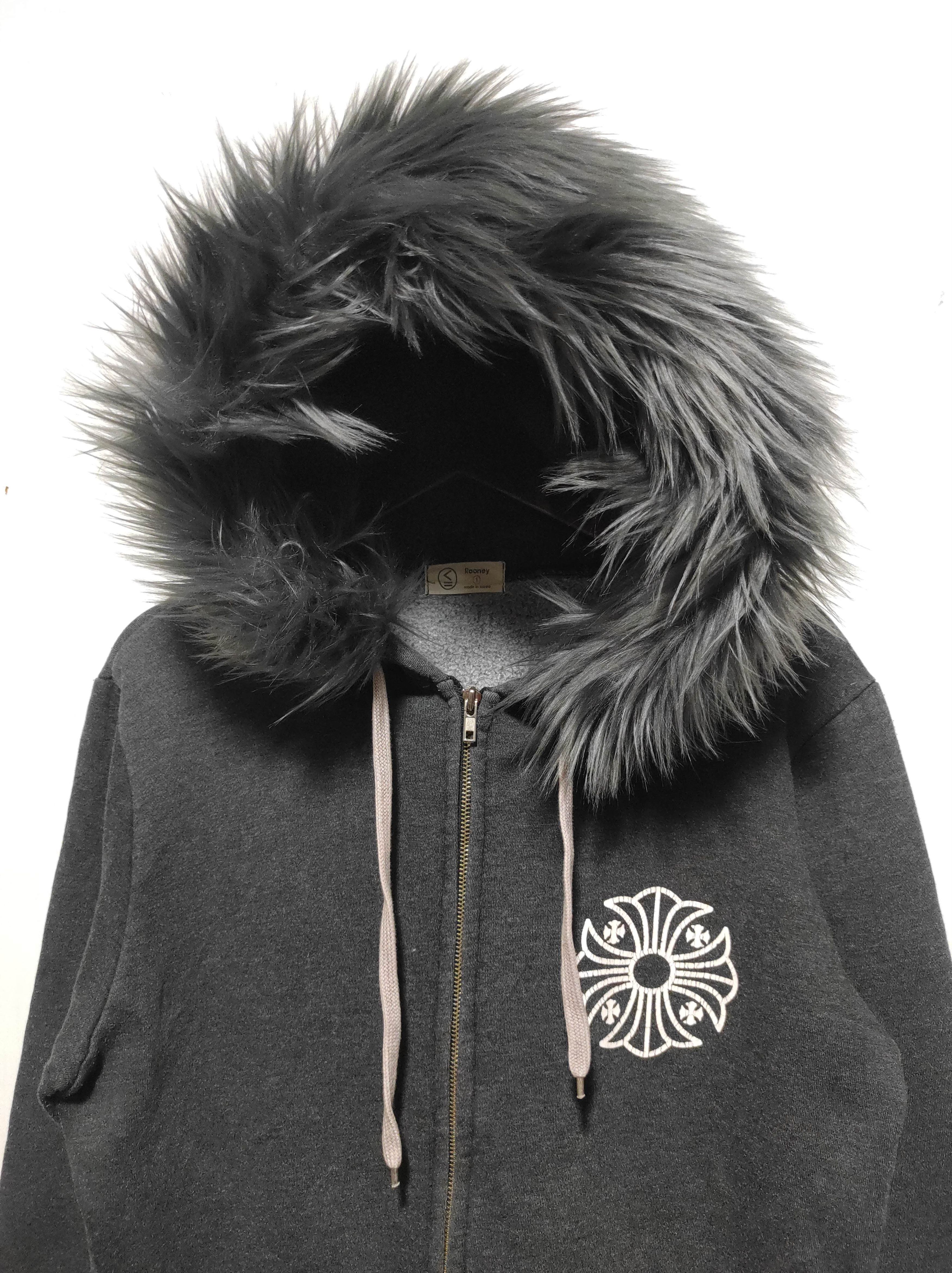 Hysteric Glamour Botleg CH Zipper Fur Hoodie i6w9 Lgb Style Size US M / EU 48-50 / 2 - 5 Thumbnail