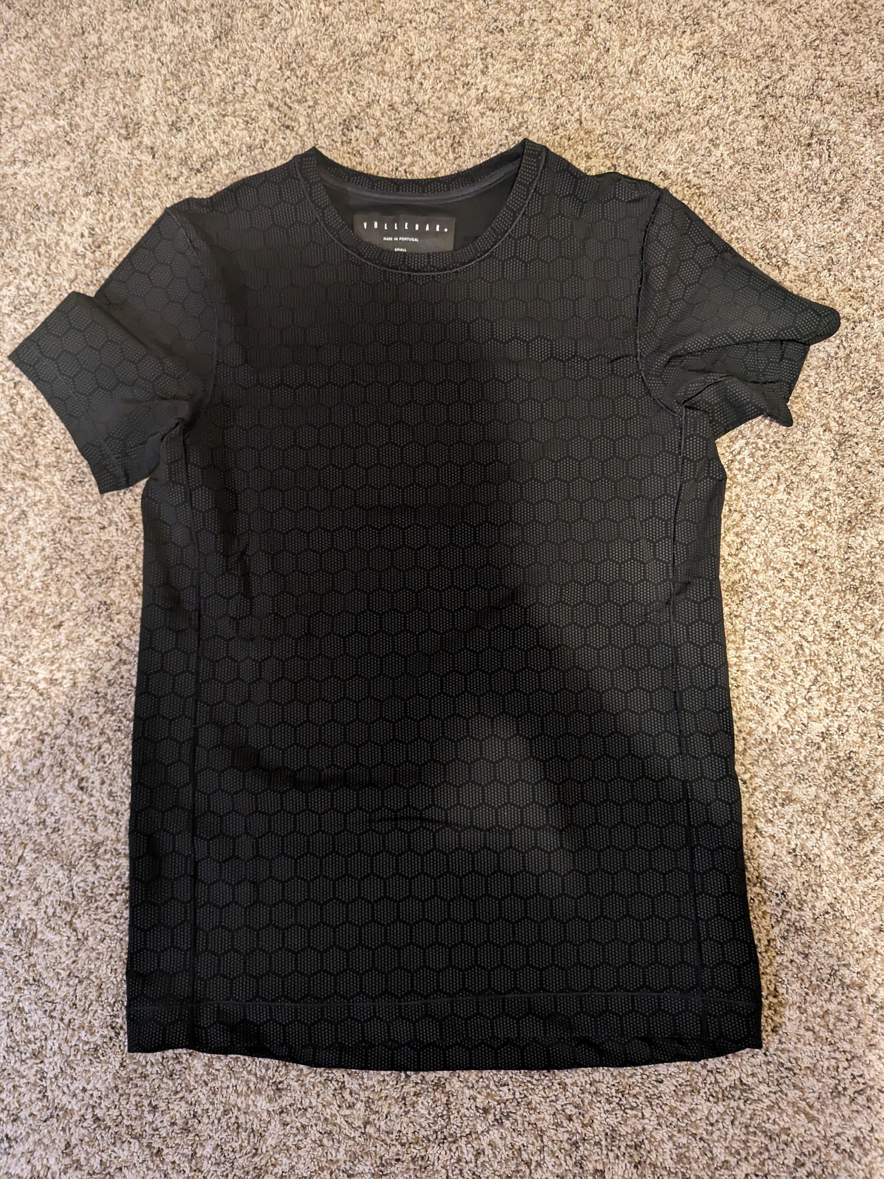 image of Vollebak Ceramic T-Shirt in Black, Men's (Size Small)