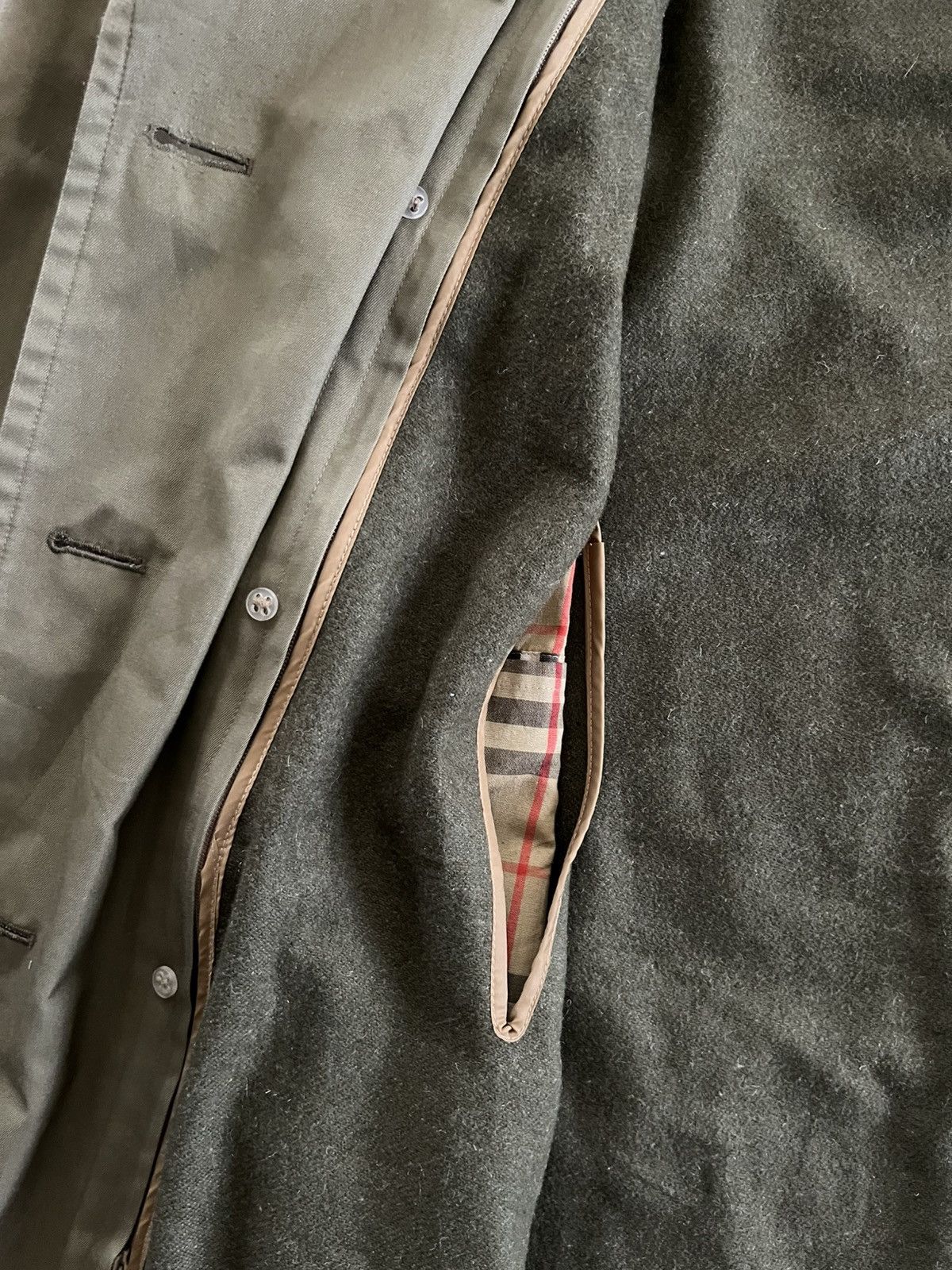 Burberry Vintage Burberry Lined Double Breasted Trench Coat Size US L / EU 52-54 / 3 - 8 Thumbnail