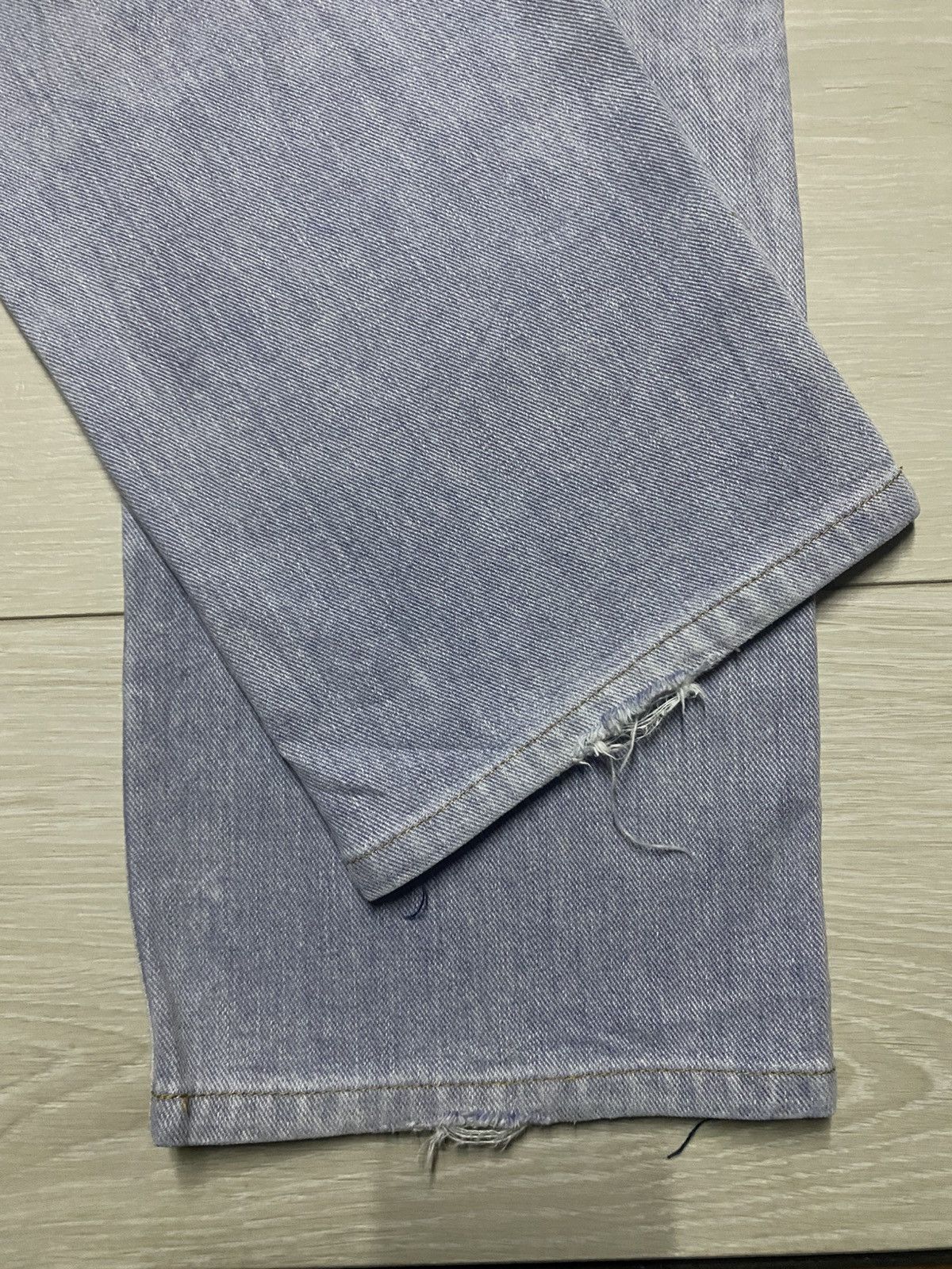 Gant × Wrangler True Vintage Wrangler Japan Light Wash Loose Jeans Size US 28 / EU 44 - 9 Thumbnail