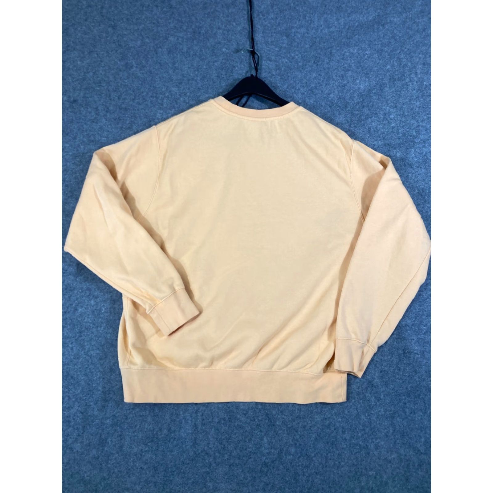 Nike Nike Sportswear Sweatshirt Shirt Mens Large Beige Logo Long Sleeve Crew Neck Pullover Fleece Ventage? Size US L / EU 52-54 / 3 - 6 Thumbnail